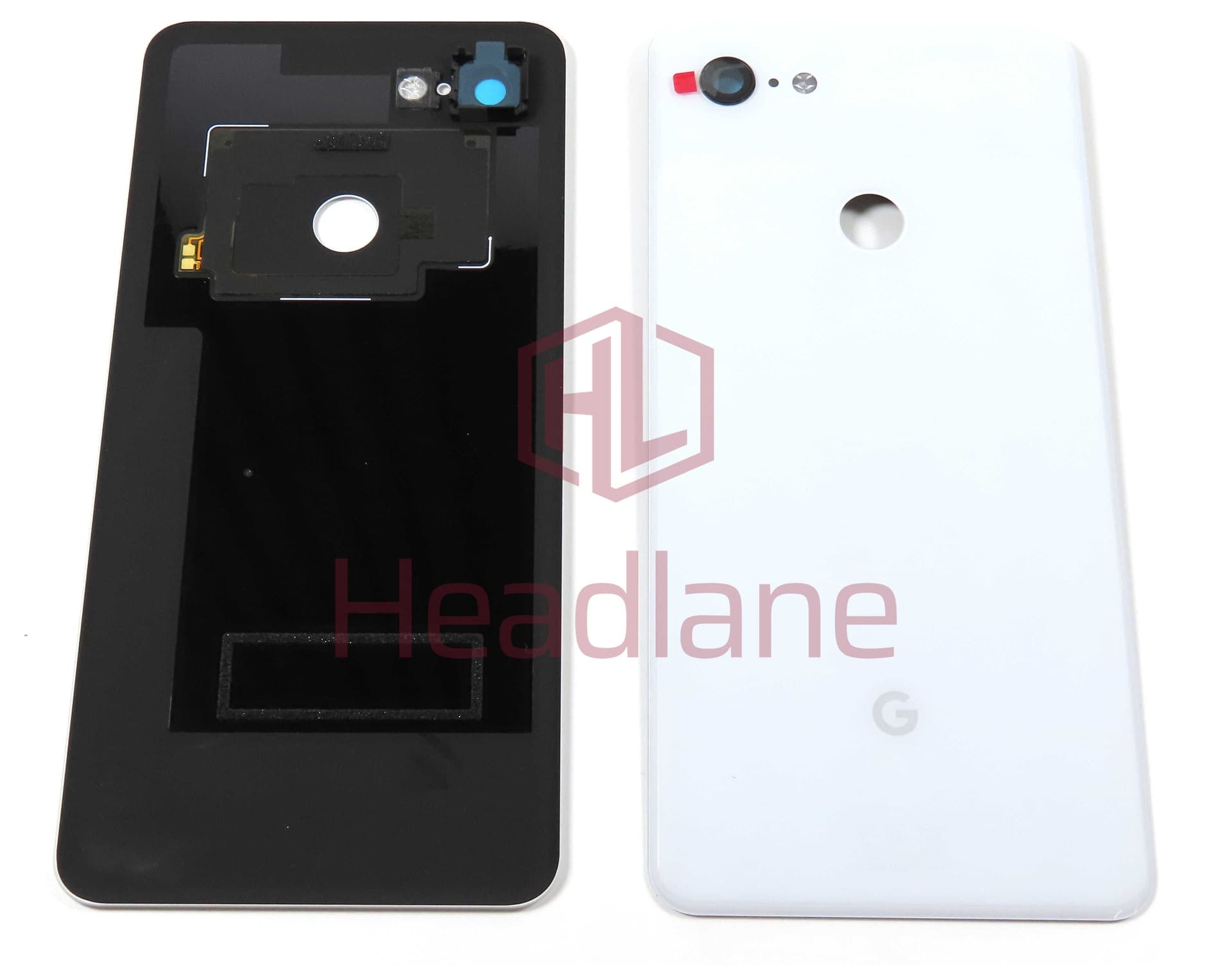 Google Pixel 3 XL Back / Battery Cover - Clearly White - 20GC1WW0S02 - Google Replacement Part
