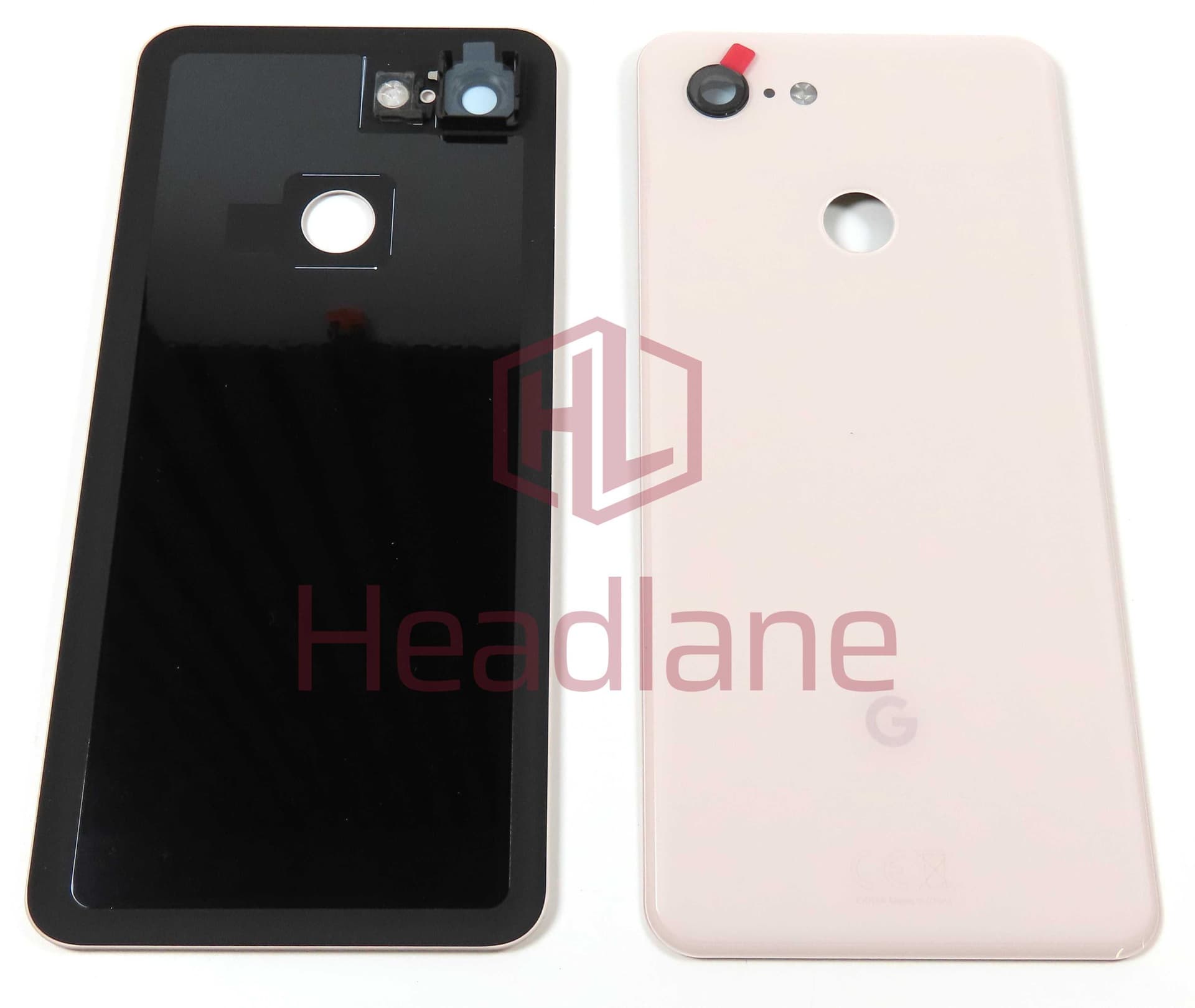 Google Pixel 3 Back / Battery Cover - Not Pink - 20GB1NW0S01 - Google Replacement Part
