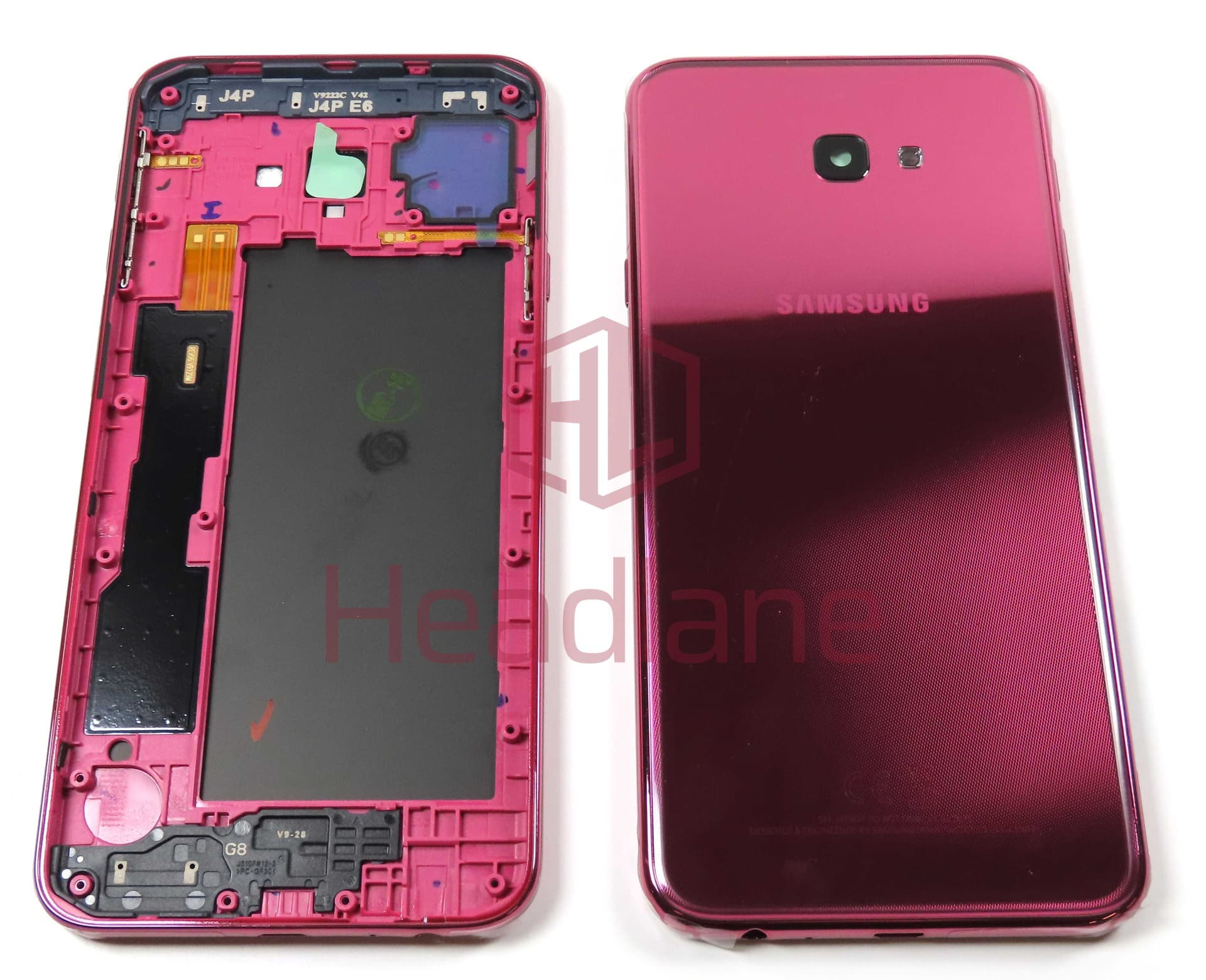 Samsung SM-J415 Galaxy J4+ (2018) Battery / Back Cover - Pink - GH82-18271C - Samsung Replacement Part