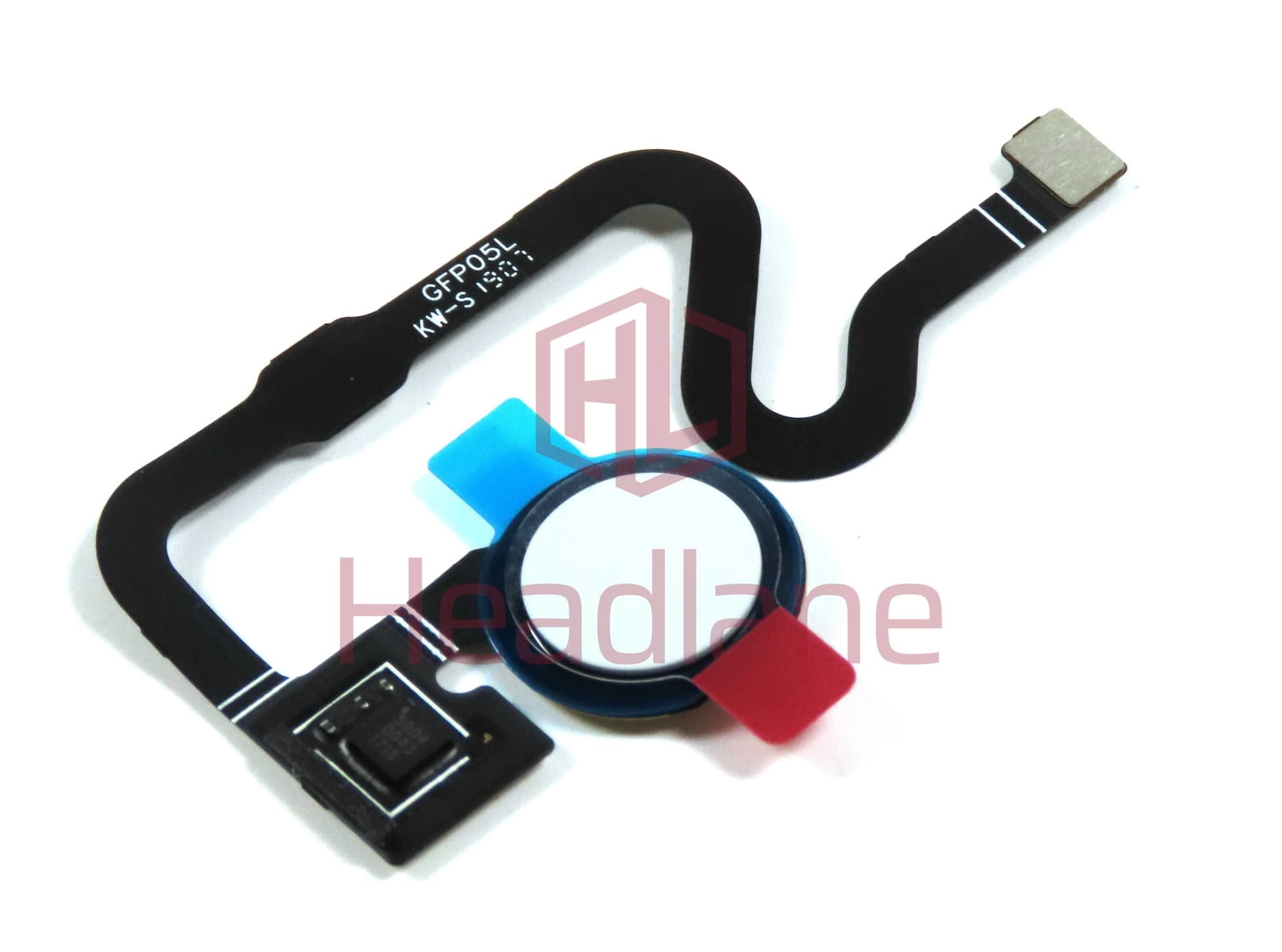 Google Pixel 3a Fingerprint Reader / Sensor - Clearly White - G865-00036-02 - Google Replacement Part