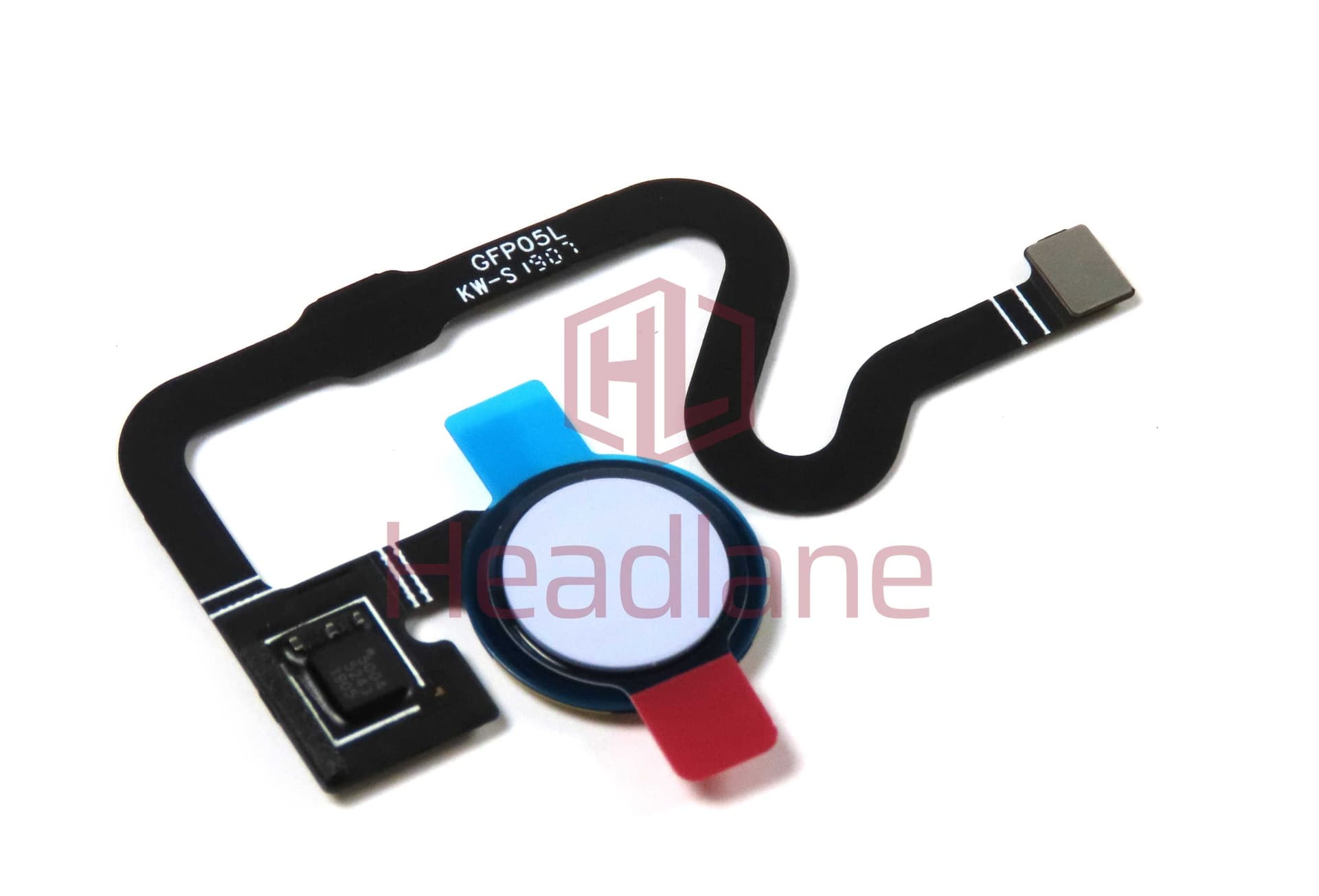 Google Pixel 3a Fingerprint Reader / Sensor - Purple-ish - G865-00036-03 - Google Replacement Part