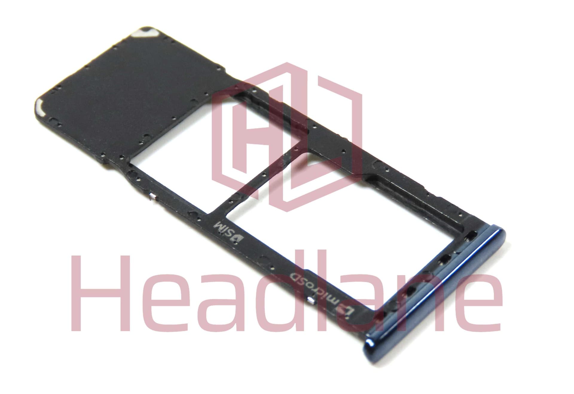 Samsung SM-A750 Galaxy A7 (2018) SIM Card Tray - Black (Single) - GH98-43635A - Samsung Replacement Part