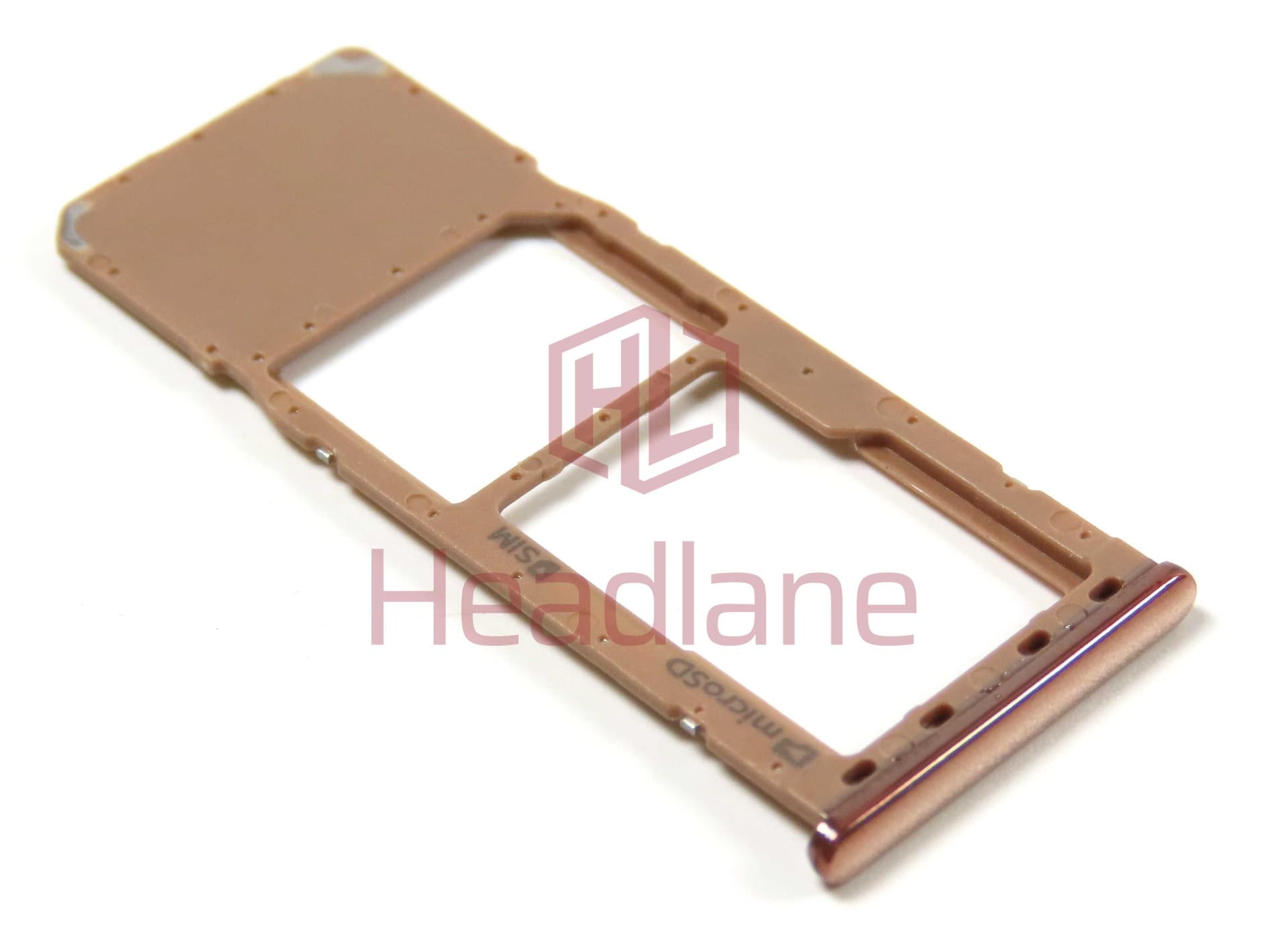 Samsung SM-A750 Galaxy A7 (2018) SIM Card Tray - Gold (Single) - GH98-43635C - Samsung Replacement Part