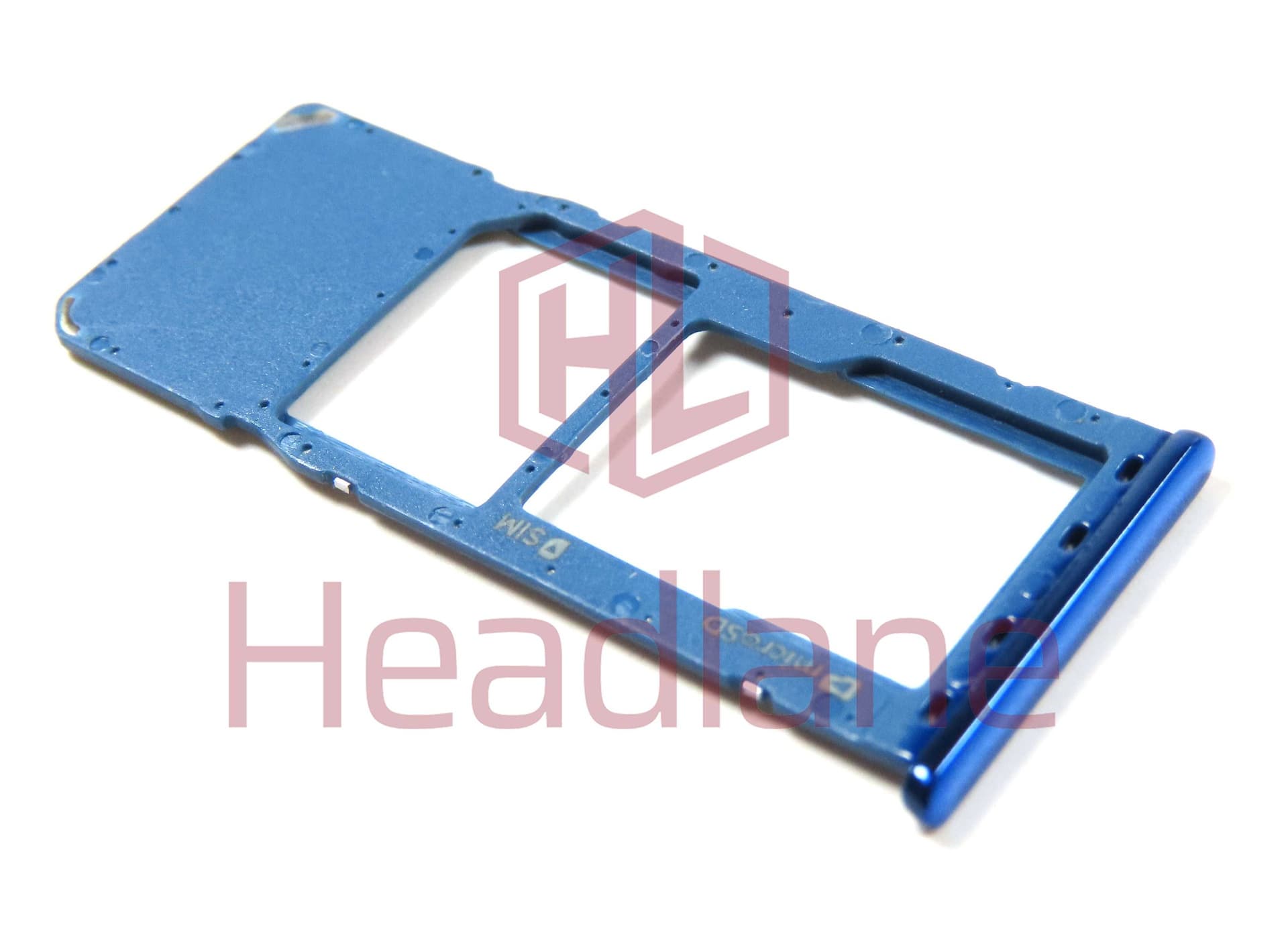 Samsung SM-A750 Galaxy A7 (2018) SIM Card Tray - Blue (Single) - GH98-43635D - Samsung Replacement Part