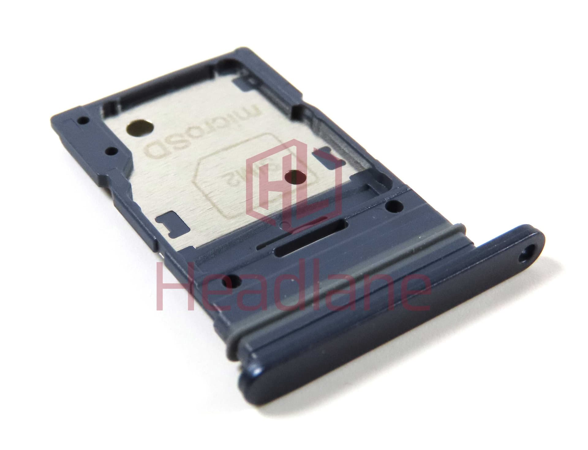 Samsung SM-A356 Galaxy A35 5G SIM Card Tray - Black (Awesome Navy) - GH98-48993A - Samsung Replacement Part