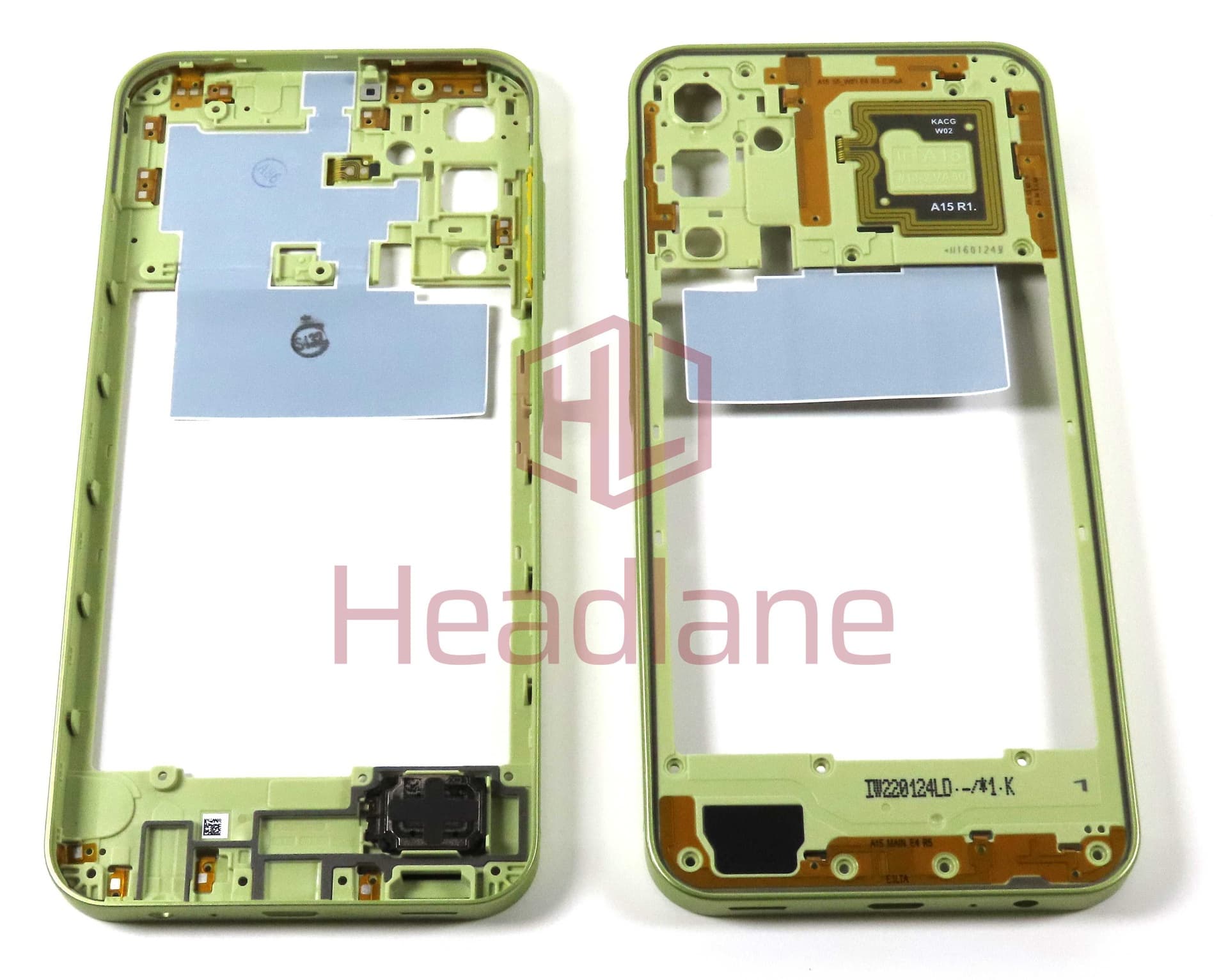 Samsung SM-A156 Galaxy A15 5G Middle Cover / Chassis - Yellow - GH82-33641C - Samsung Replacement Part