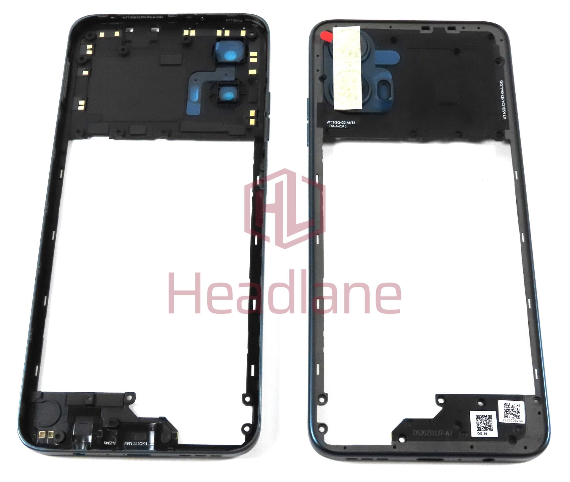 Motorola XT2363 Moto G34 5G Middle Cover / Chassis / Frame - Green - 5S58C23737 - Lenovo / Motorola Replacement Part