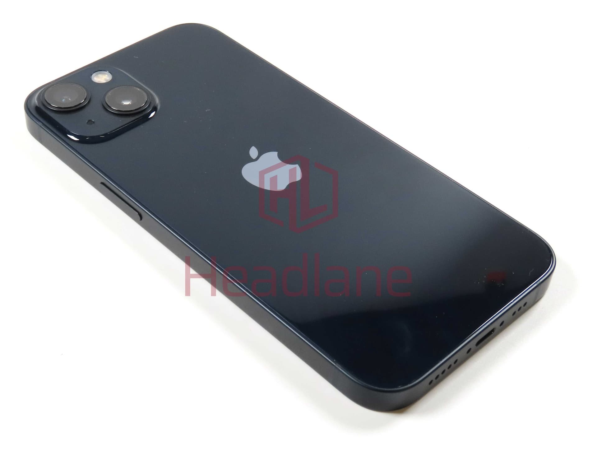 iPhone 13 Back / Battery Cover + Small Parts - Black (Pulled - Grade A) - IP13BH-MN-A - Pulled Replacement Part