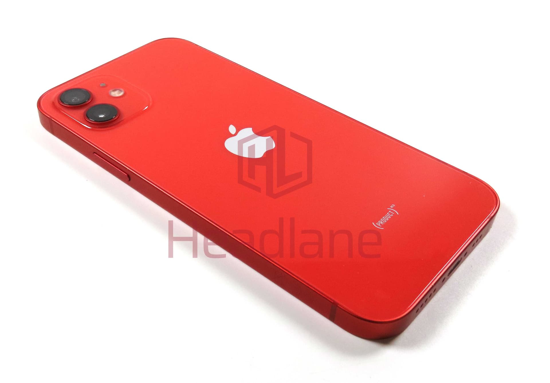 iPhone 12 Back / Battery Cover + Small Parts - Red (Pulled - Grade A) - IP12BH-RD-A - Pulled Replacement Part