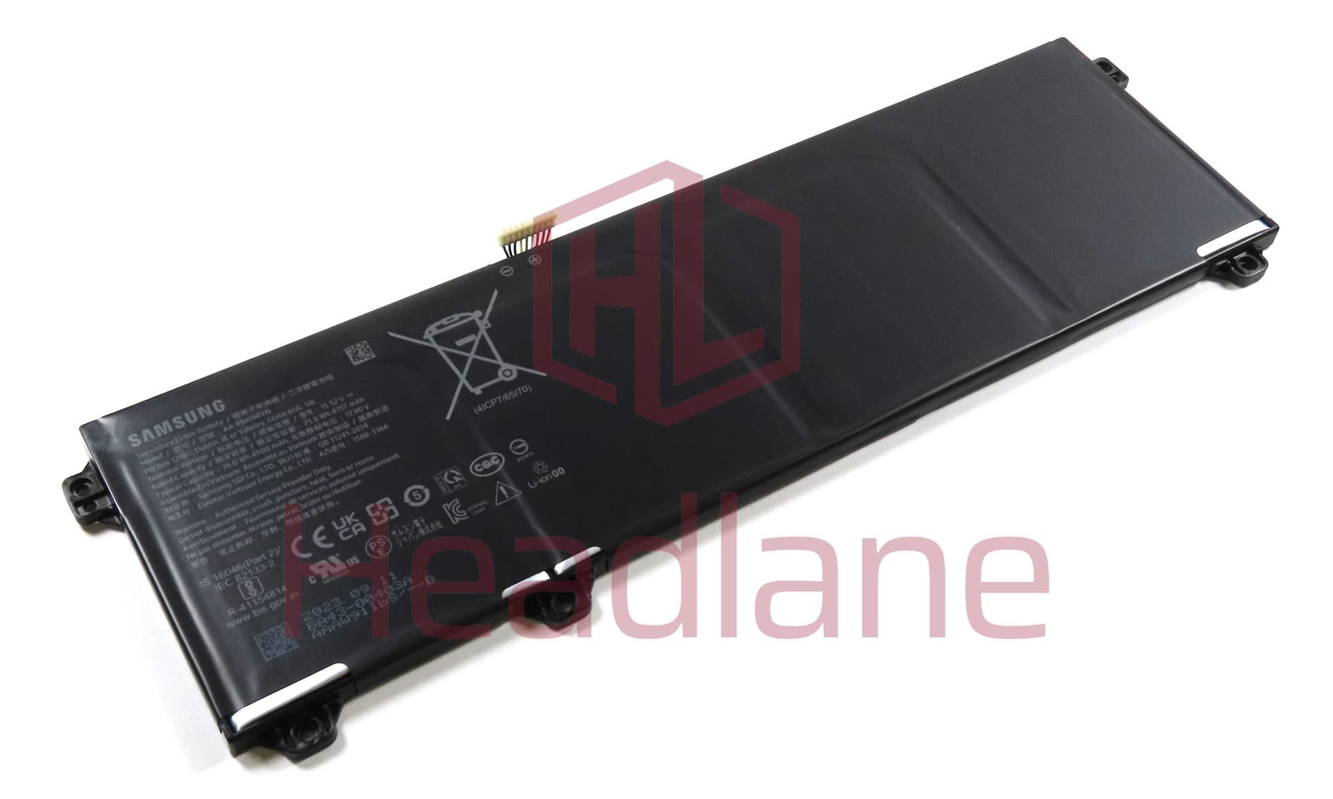 Samsung NP960XFH Galaxy Book3 Ultra AA-PBKN4VN 76Wh Internal Battery - BA43-00403A - Samsung Replacement Part