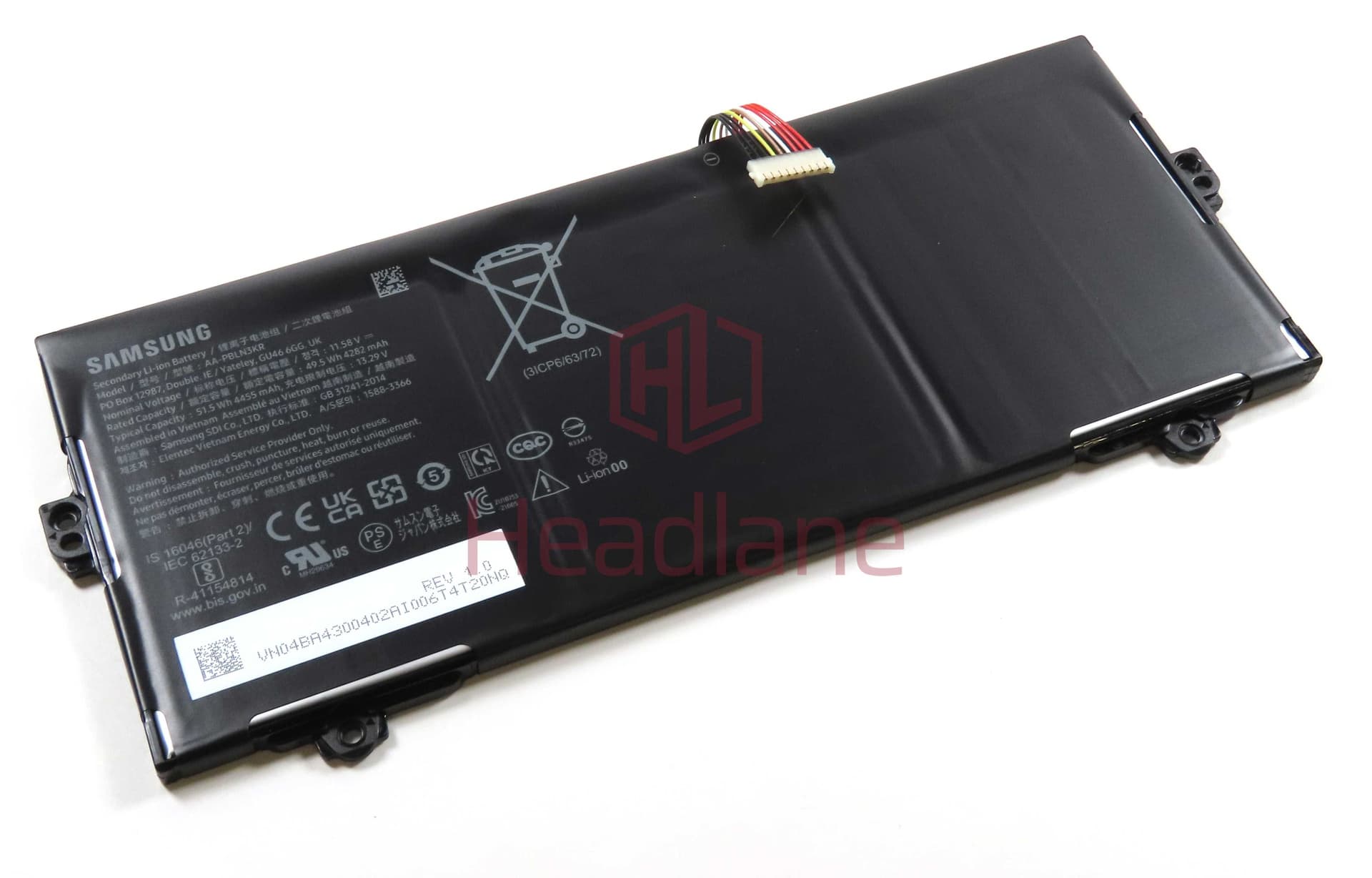 Samsung NP641BED NP641BEF Galaxy Book2 Business AA-PBLN3KR 49.5Wh Internal Battery - BA43-00402A - Samsung Replacement Part