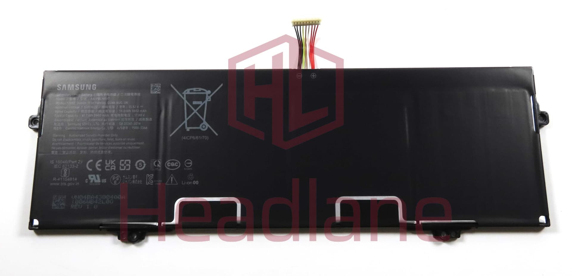 Samsung NP730QED NP730QFG Galaxy Book2 Book3 360 13.3" 59Wh AA-PBLN4VT Internal Battery - BA43-00400A - Samsung Replacement Part