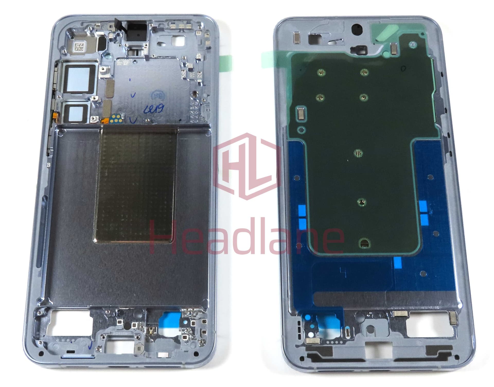 Samsung SM-S926 Galaxy S24+ / Plus Display Frame / Chassis - Sapphire Blue - GH82-33413F - Samsung Replacement Part