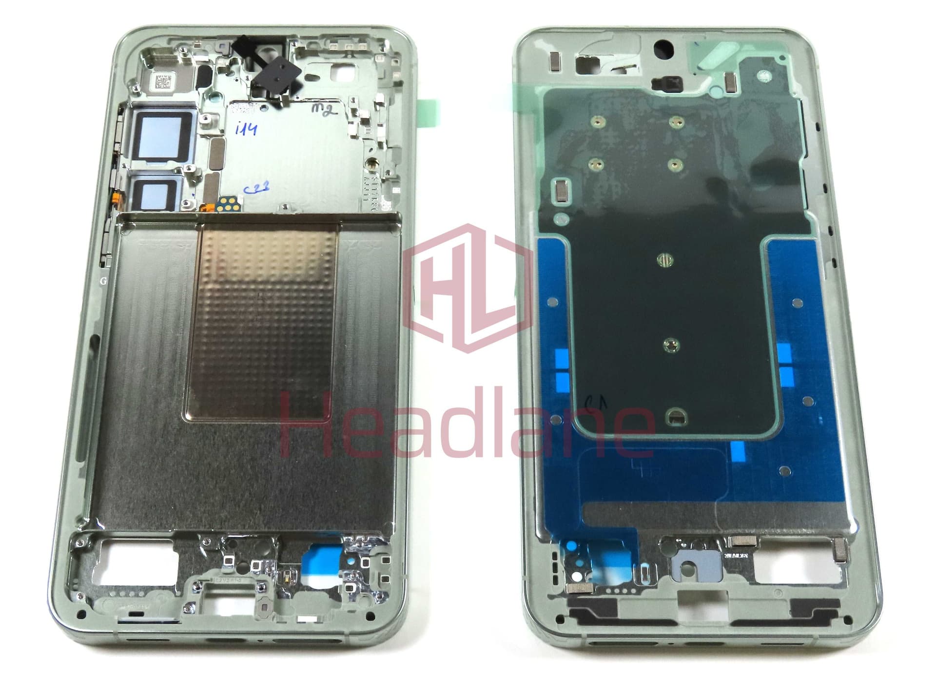 Samsung SM-S926 Galaxy S24+ / Plus Display Frame / Chassis - Jade Green - GH82-33413E - Samsung Replacement Part
