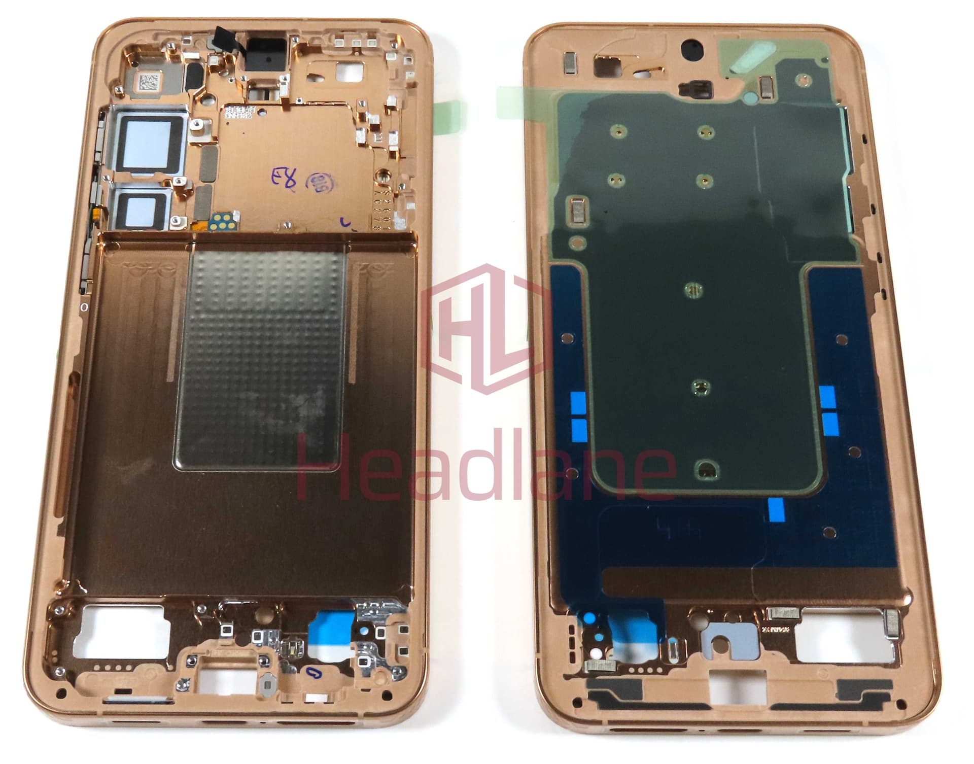 Samsung SM-S926 Galaxy S24+ / Plus Display Frame / Chassis - Sandstone Orange - GH82-33413G - Samsung Replacement Part