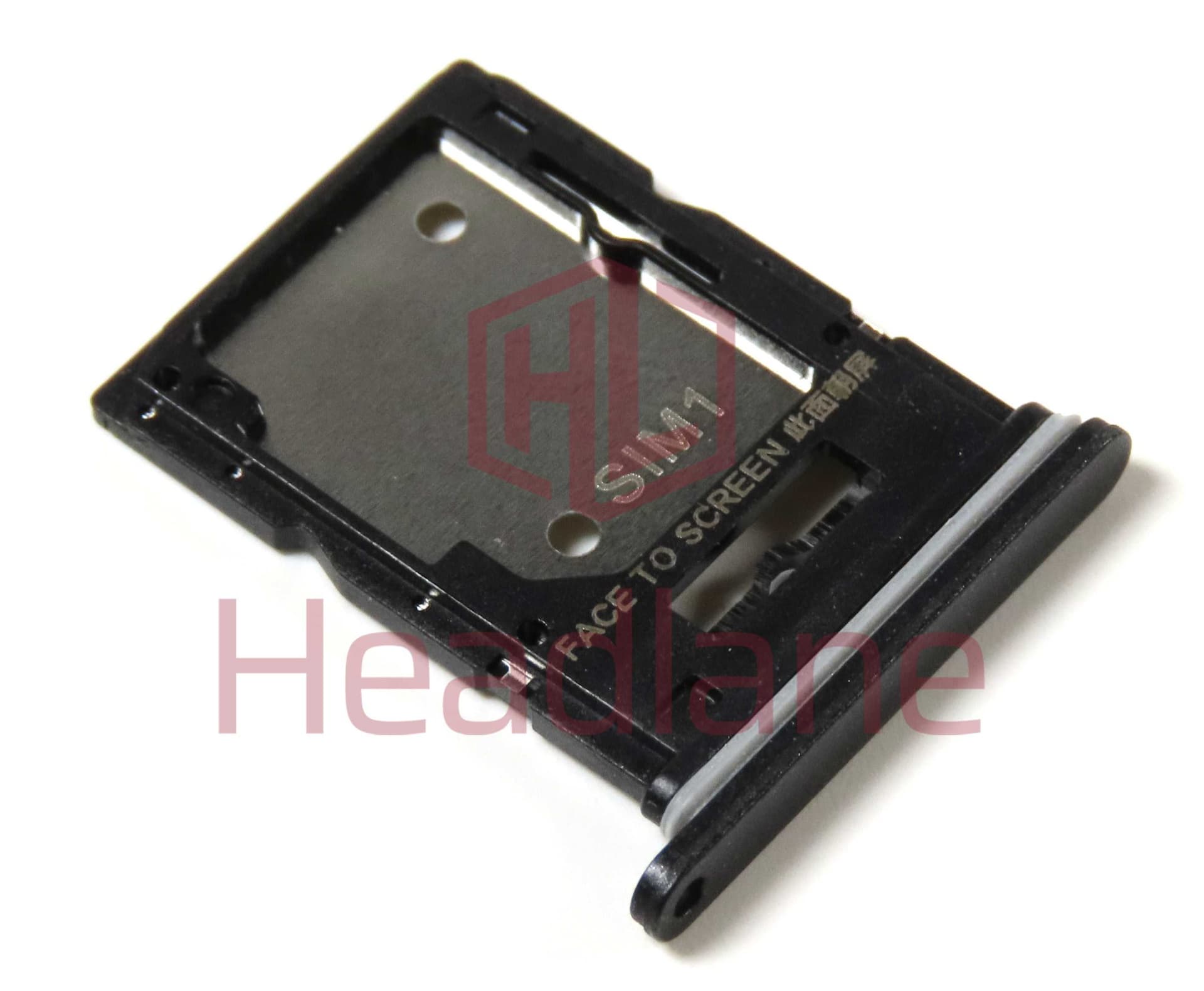 Xiaomi Redmi Note 13 SIM Card Tray - Black - 1611701000485A - Xiaomi Replacement Part