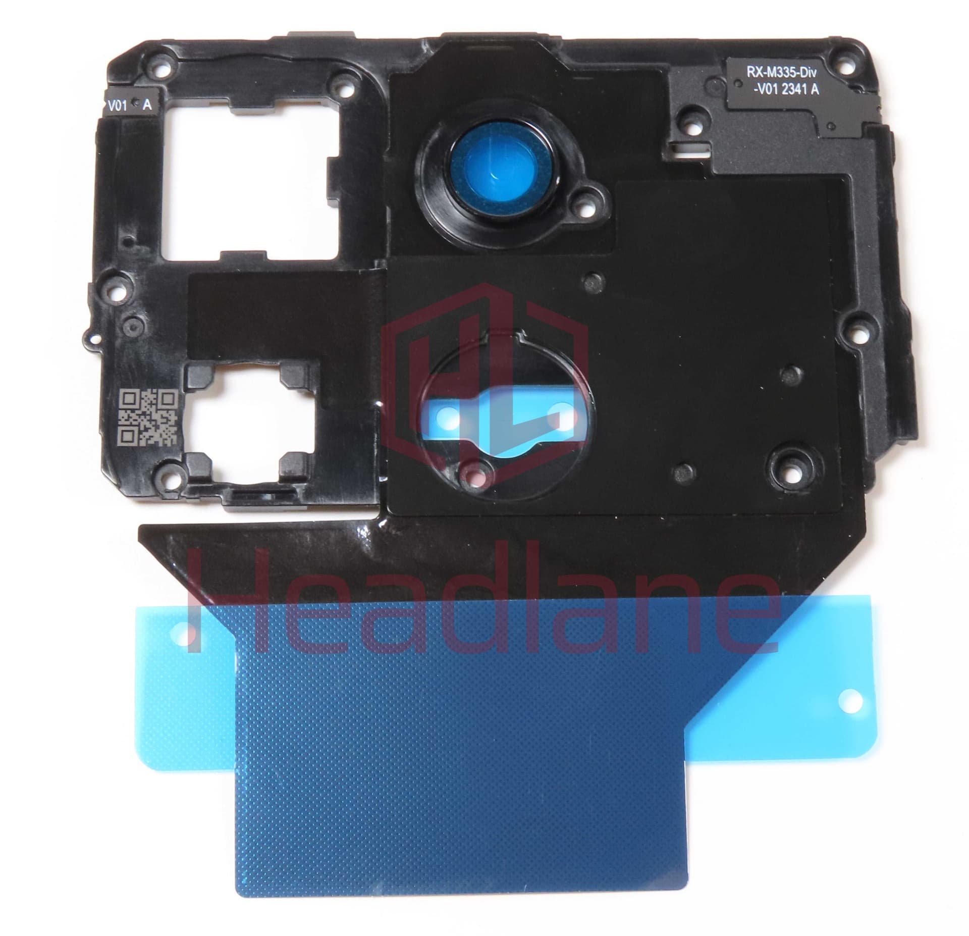 Xiaomi Redmi Note 13 Top Rear Cover - Black - 1612405000085A - Xiaomi Replacement Part