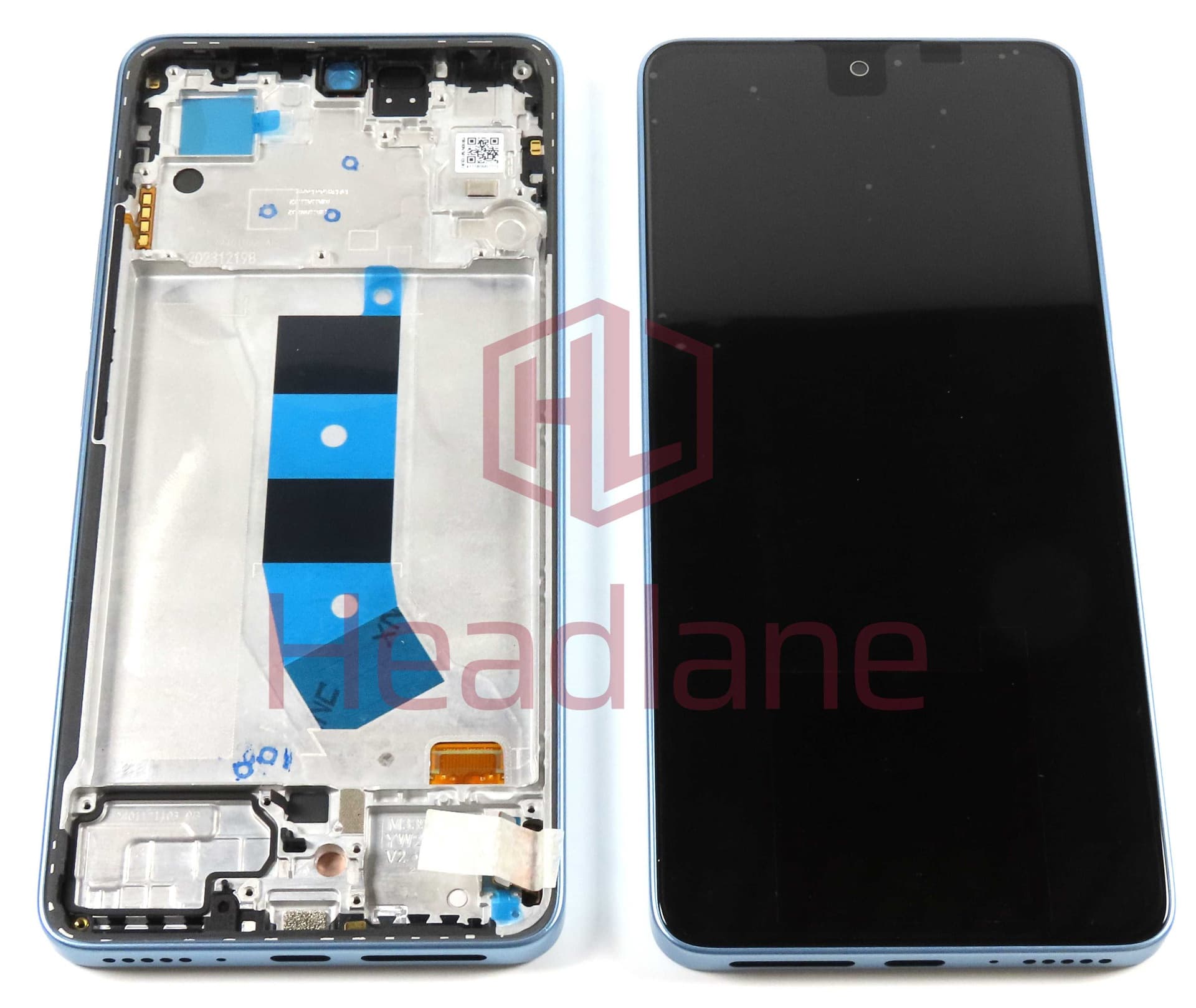 Xiaomi Redmi Note 13 LCD Display / Screen + Touch - Blue - 56000100N700 - Xiaomi Replacement Part