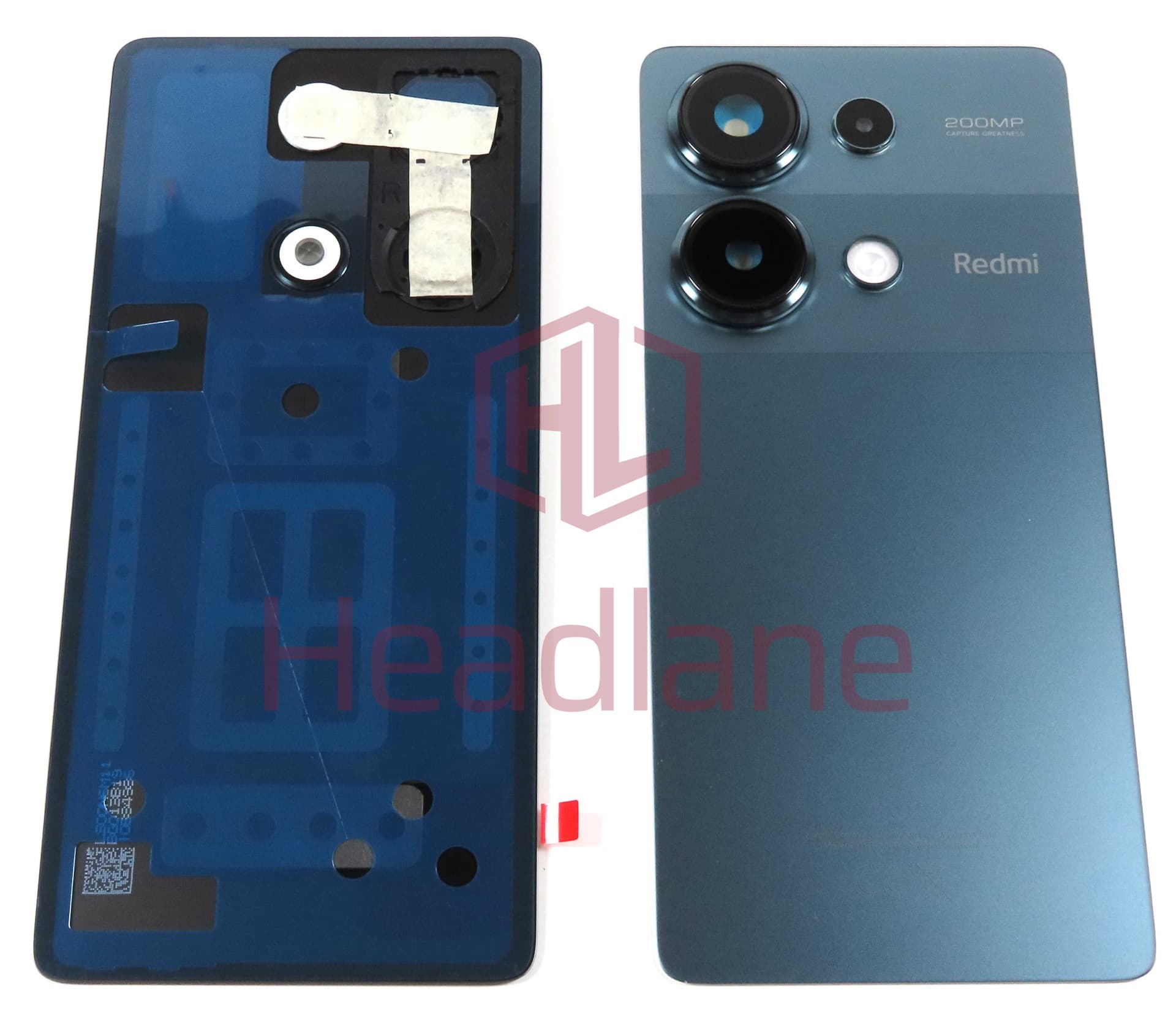 Xiaomi Redmi Note 13 Pro Back / Battery Cover - Green - 56000500N600 - Xiaomi Replacement Part