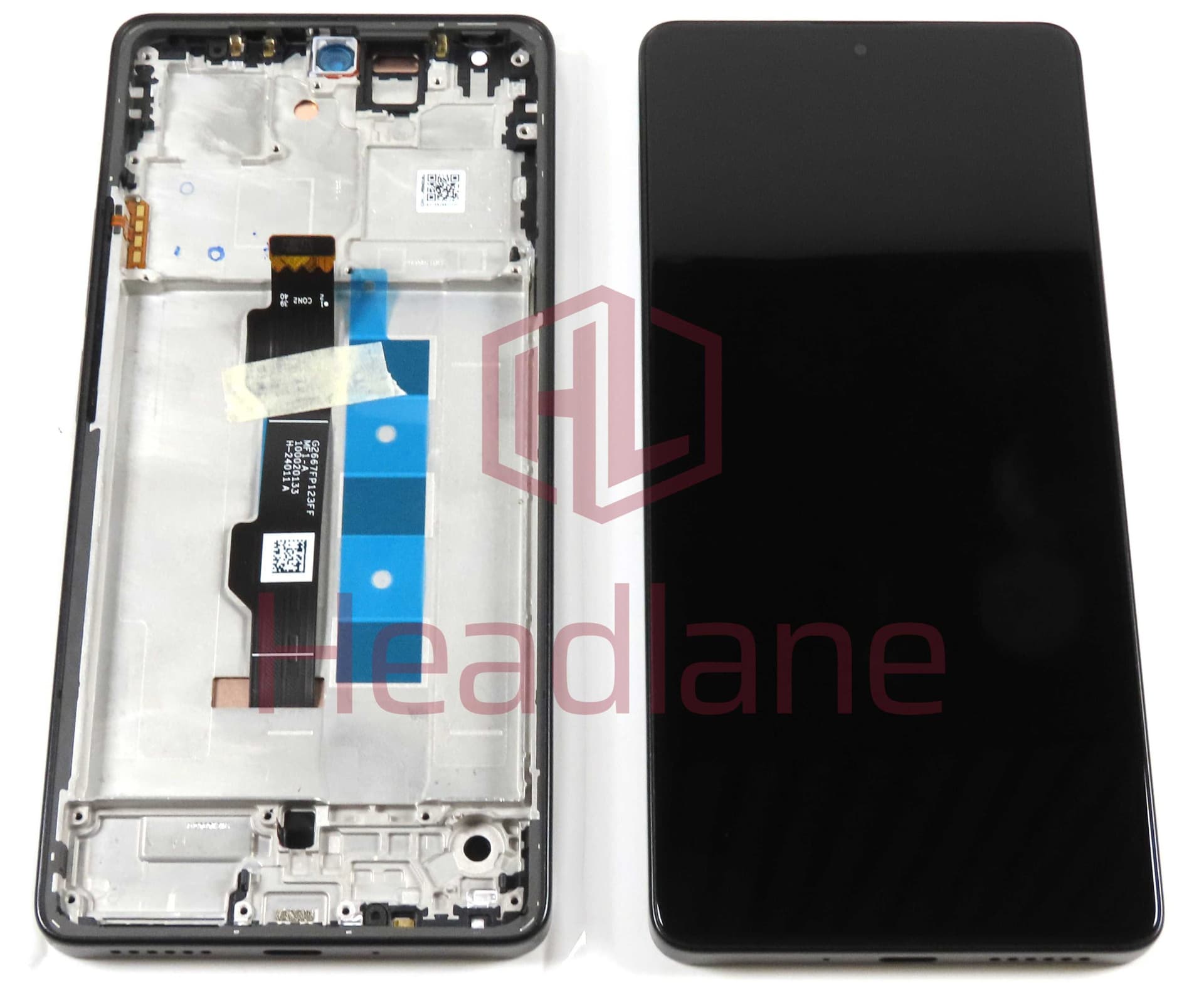 Xiaomi Redmi Note 13 Pro LCD Display / Screen + Touch - Black - 56000300N600 - Xiaomi Replacement Part