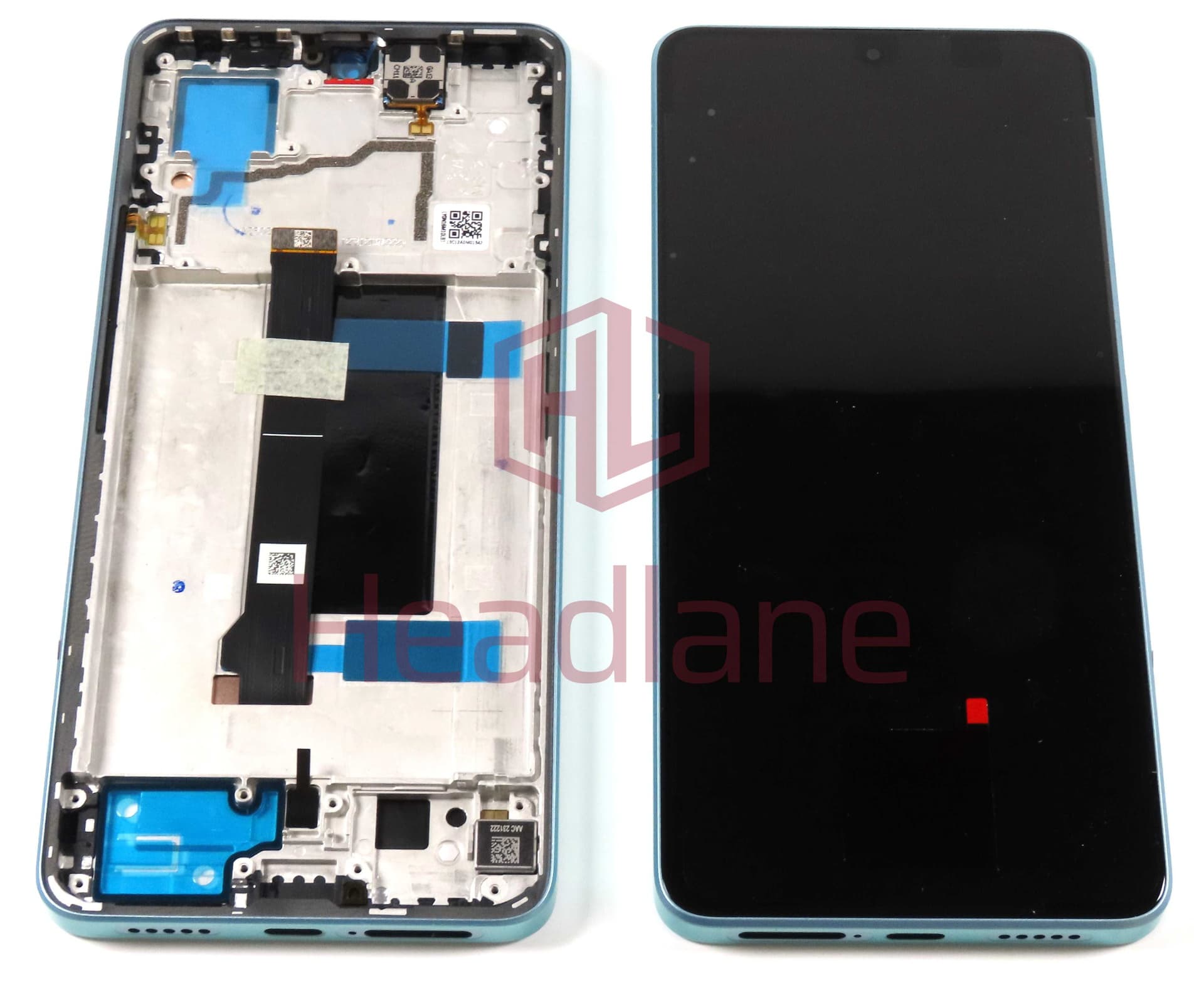 Xiaomi Redmi Note 13 Pro 5G LCD Display / Screen + Touch - Blue - 5600010N1600 - Xiaomi Replacement Part