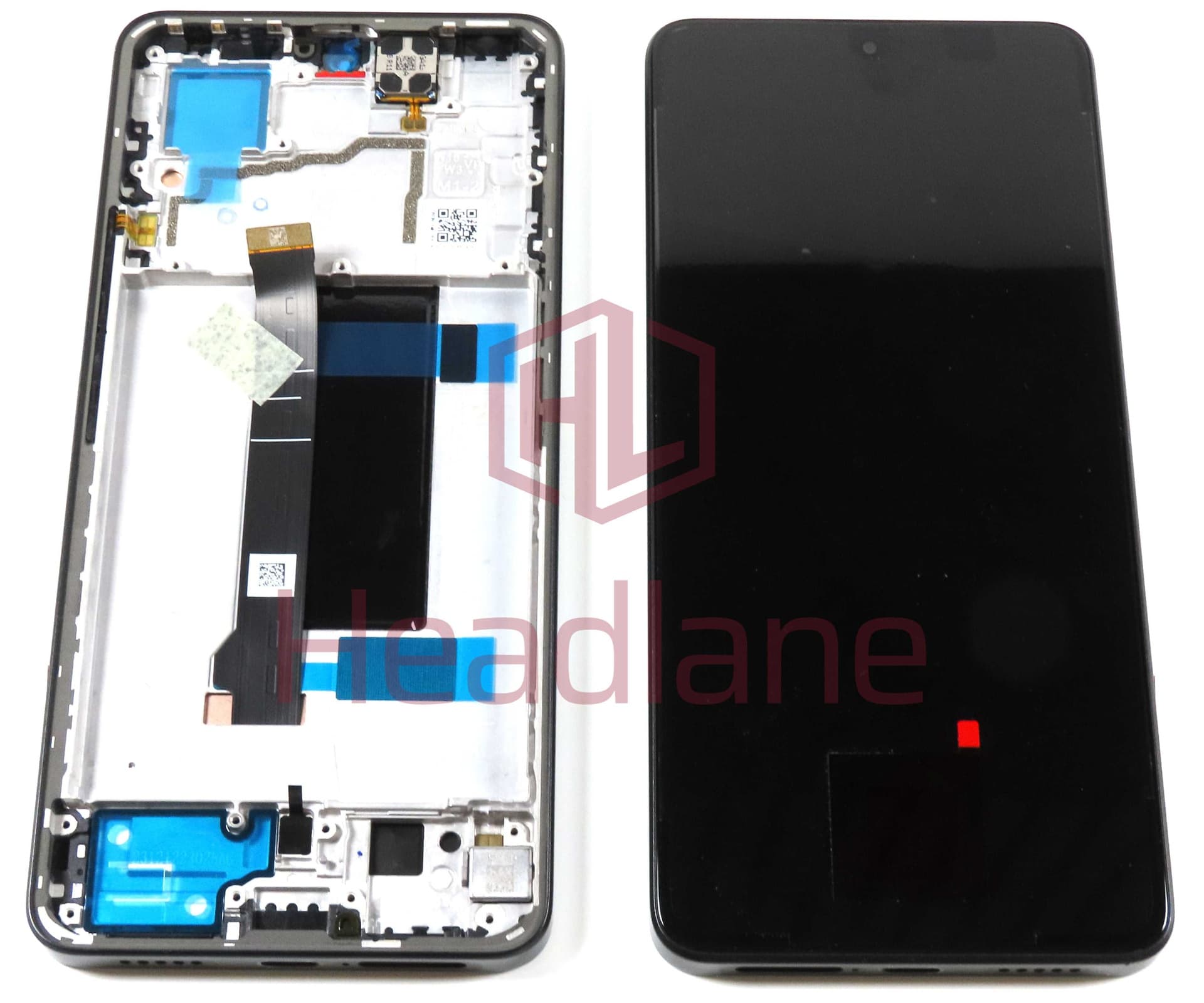 Xiaomi Redmi Note 13 Pro 5G LCD Display / Screen + Touch - Black - 5600020N1600 - Xiaomi Replacement Part