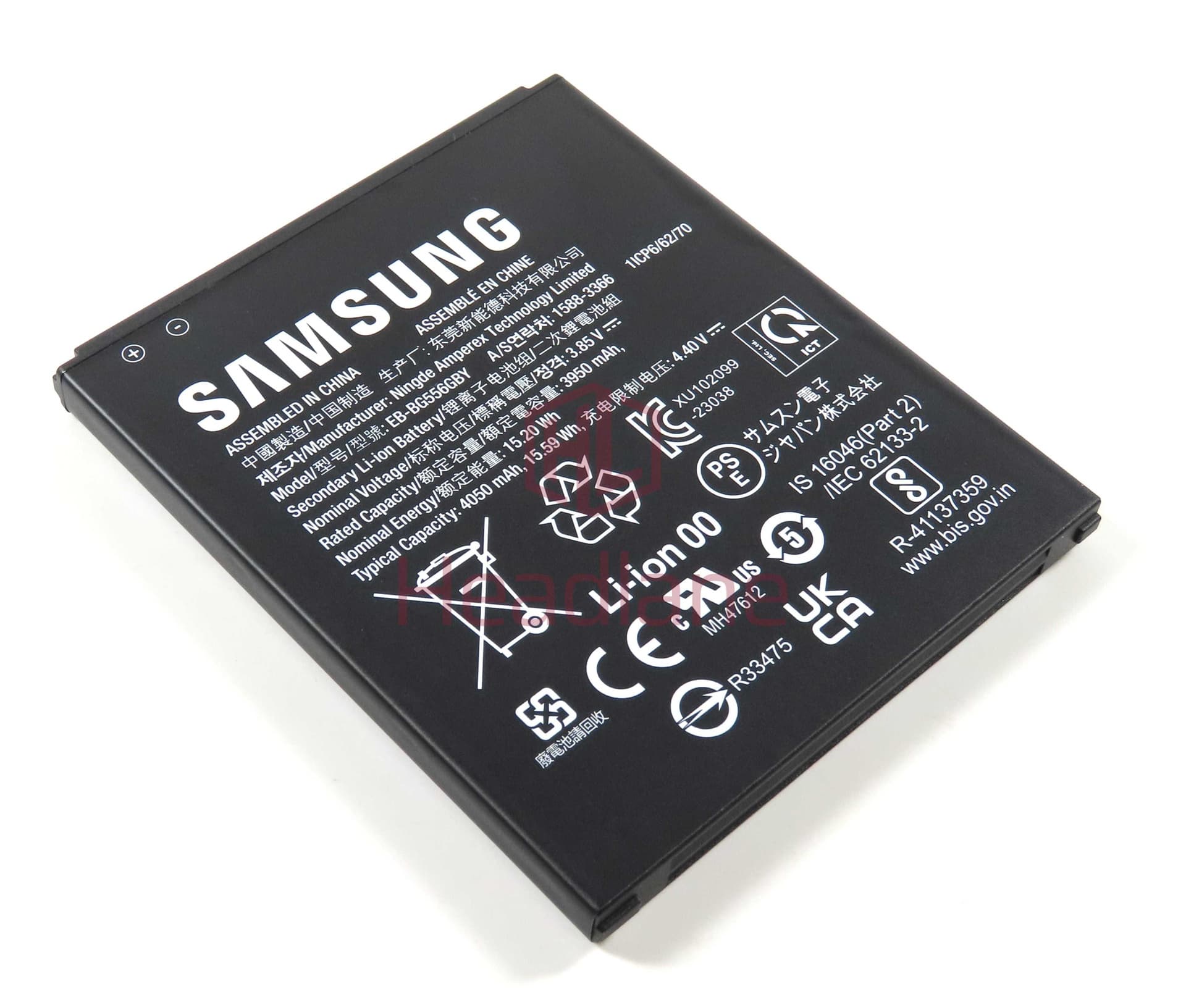 Samsung SM-G556 Galaxy Xcover7 EB-BG556GBY 4050mAh Internal Battery - GH43-05199A - Samsung Replacement Part