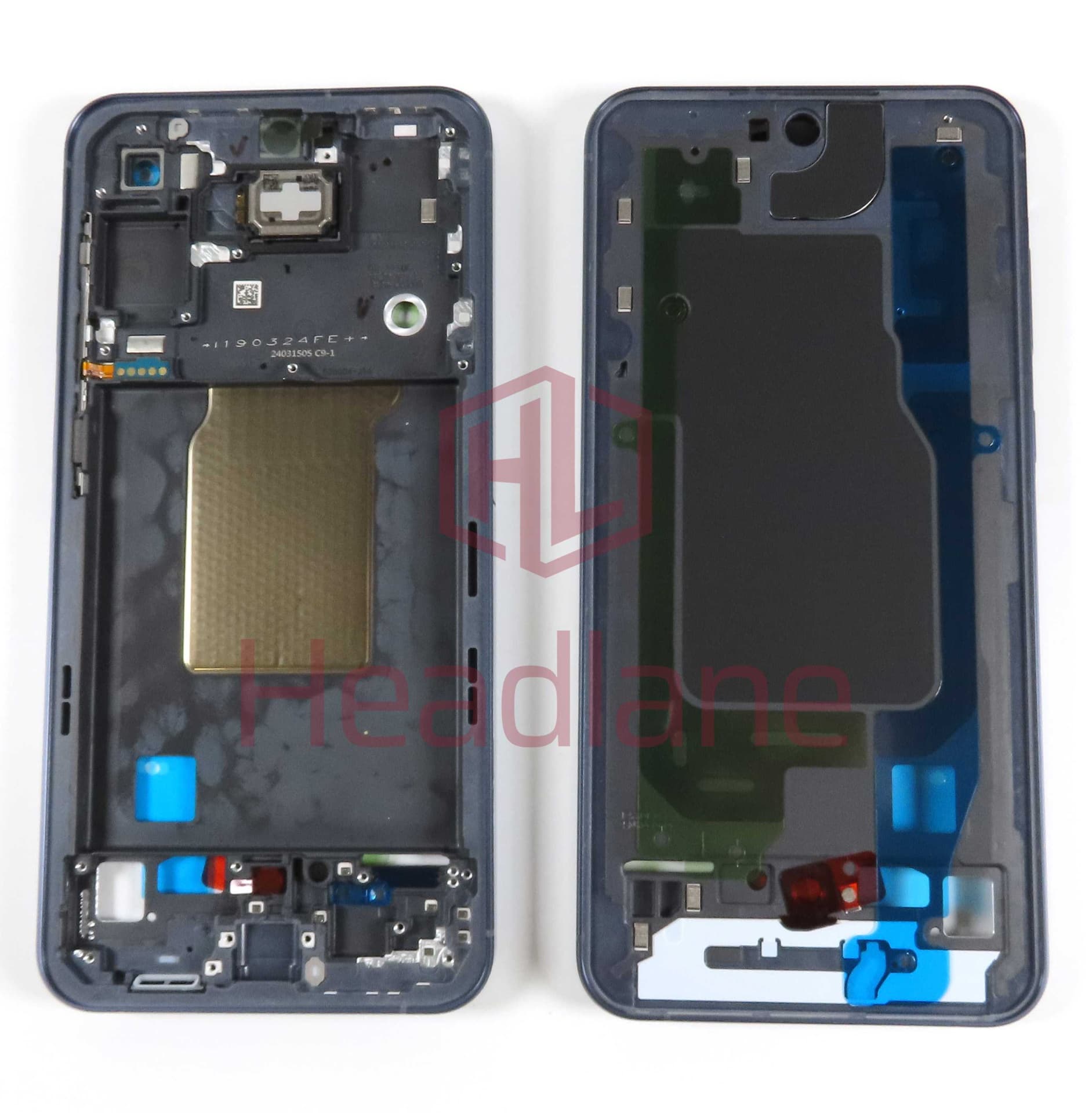Samsung SM-A556 Galaxy A55 5G Display Frame - Black (Awesome Navy) - GH82-34309A - Samsung Replacement Part
