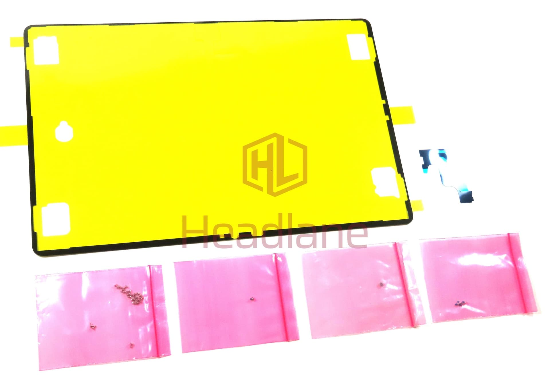 Samsung SM-X810 X816 Galaxy Tab S9+ WiFi / 5G Top Left Speaker Repair Adhesive / Sticker / Rework Kit - GH82-33239A - Samsung Replacement Part