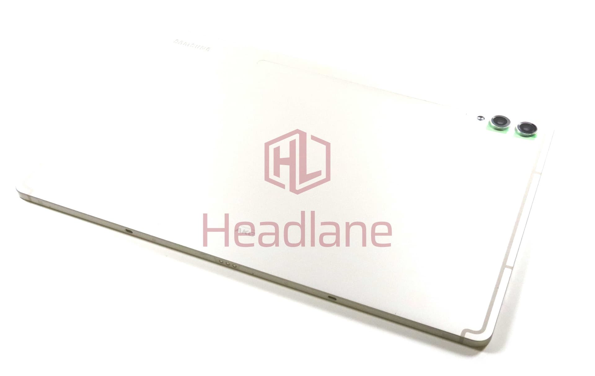 Samsung SM-X810 X816 Galaxy Tab S9+ WiFi / 5G Back / Battery Cover + Battery - Cream - GH82-33176B - Samsung Replacement Part