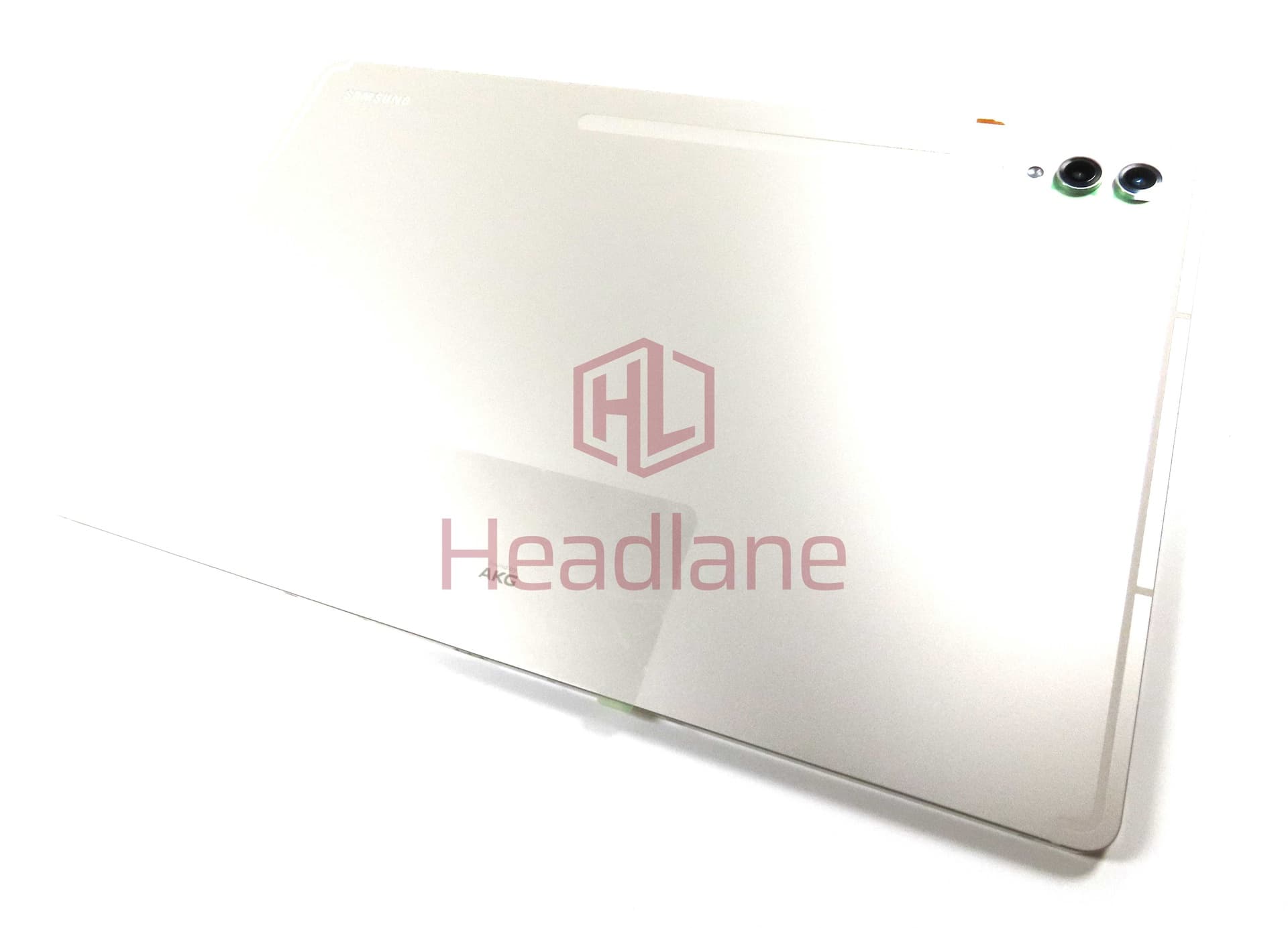 Samsung SM-X910 X916 Galaxy Tab S9 Ultra Back / Battery Cover + Battery (WiFi / 5G) - Cream - GH82-33169B - Samsung Replacement Part