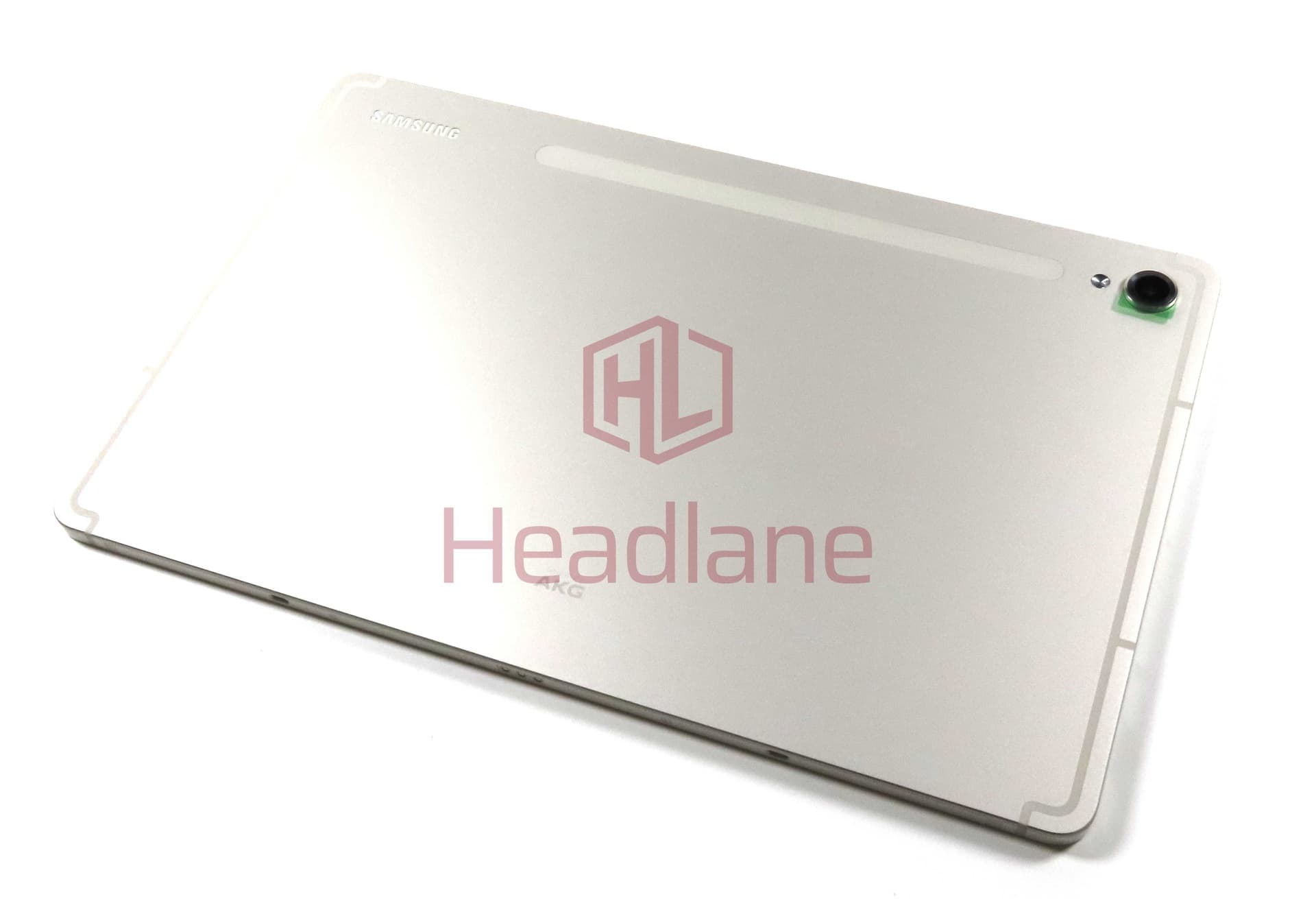 Samsung SM-X710 X716 Galaxy Tab S9 (WiFi/5G) Back / Battery Cover + Battery - Cream - GH82-33167B - Samsung Replacement Part