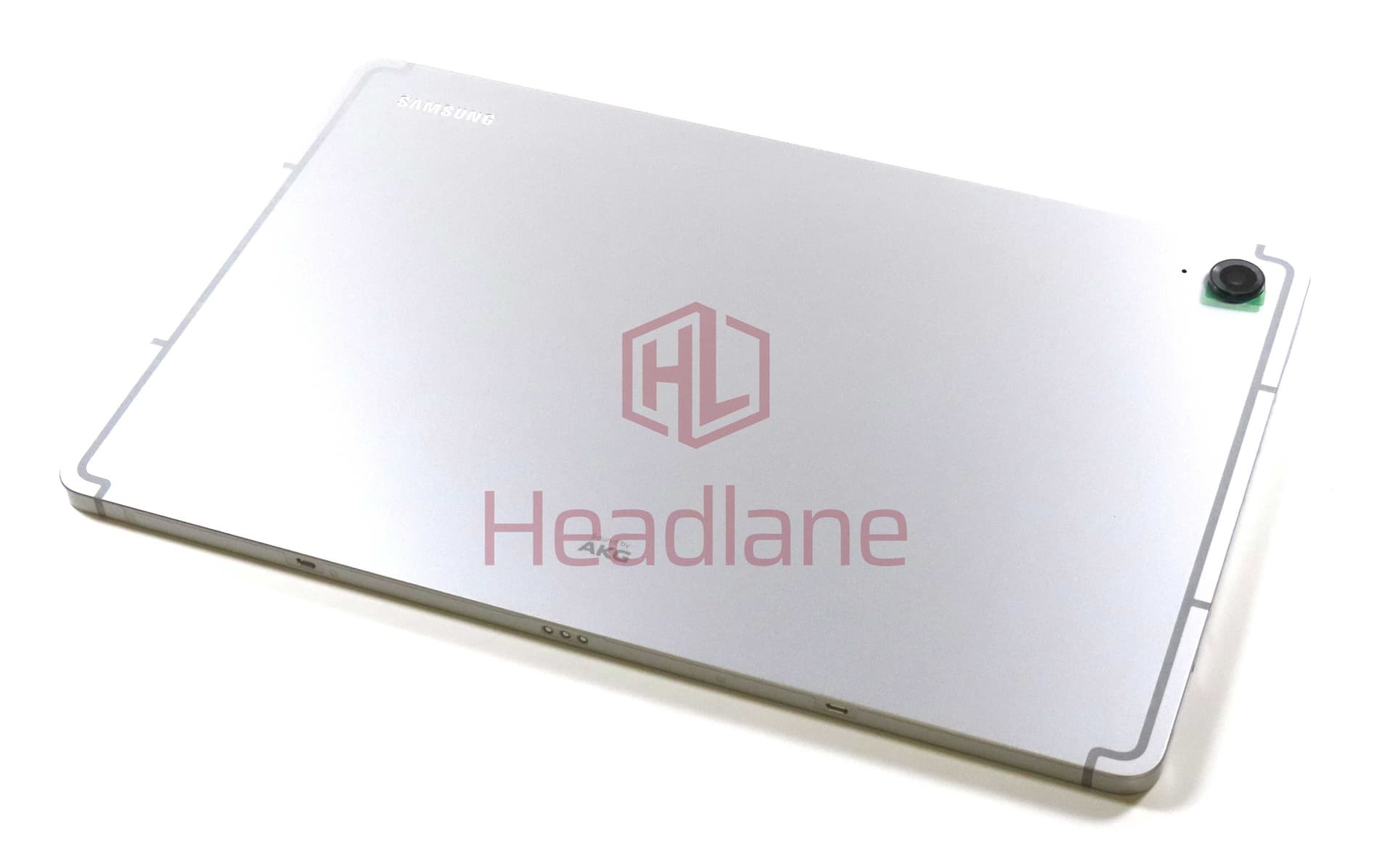 Samsung SM-X510 X516 Galaxy Tab S9 FE (WiFi/5G) Back / Battery Cover + Battery - Silver - GH82-33163B - Samsung Replacement Part