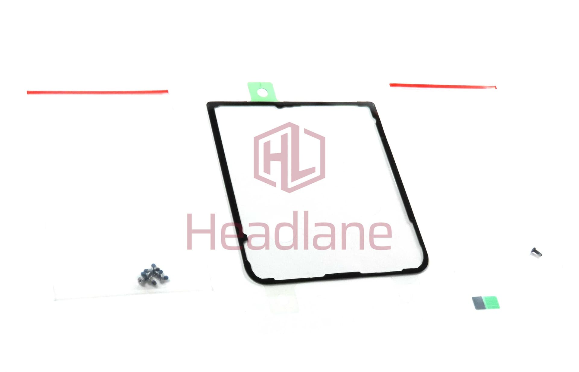 Samsung SM-F711 Galaxy Z Flip3 5G Back / Battery Cover Adhesive / Sticker / Rework Kit - GH81-24722A - Samsung Replacement Part