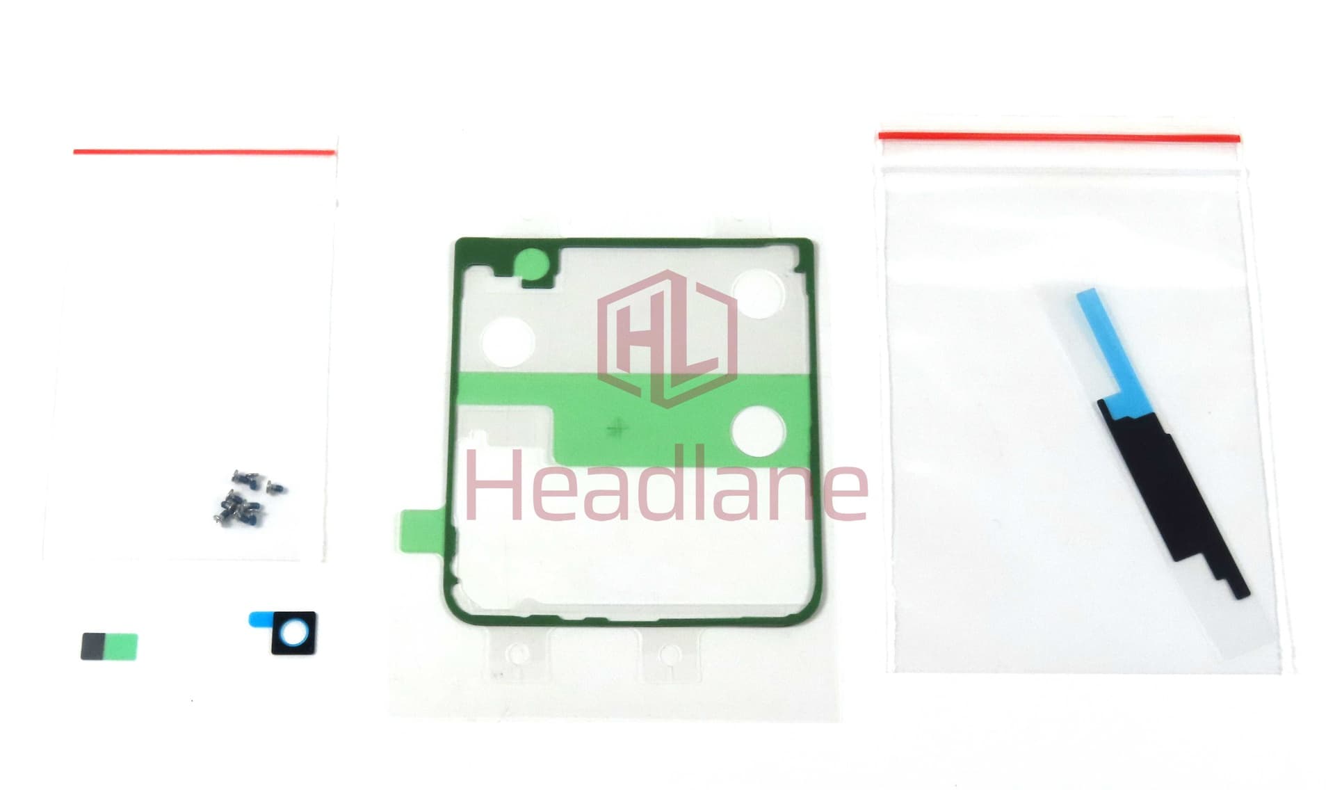 Samsung SM-F711 Galaxy Z Flip3 5G Rework Adhesive / Sticker Kit (Outer Display) - GH81-24721A