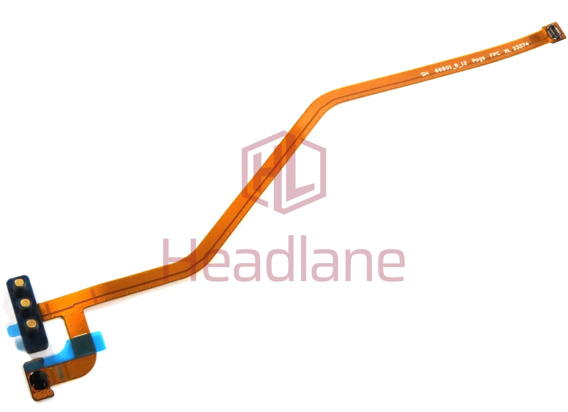 Samsung SM-X210 X216 Galaxy Tab A9+ (WiFi/5G) Pogo Flex Cable - Graphite - GH81-24668A - Samsung Replacement Part