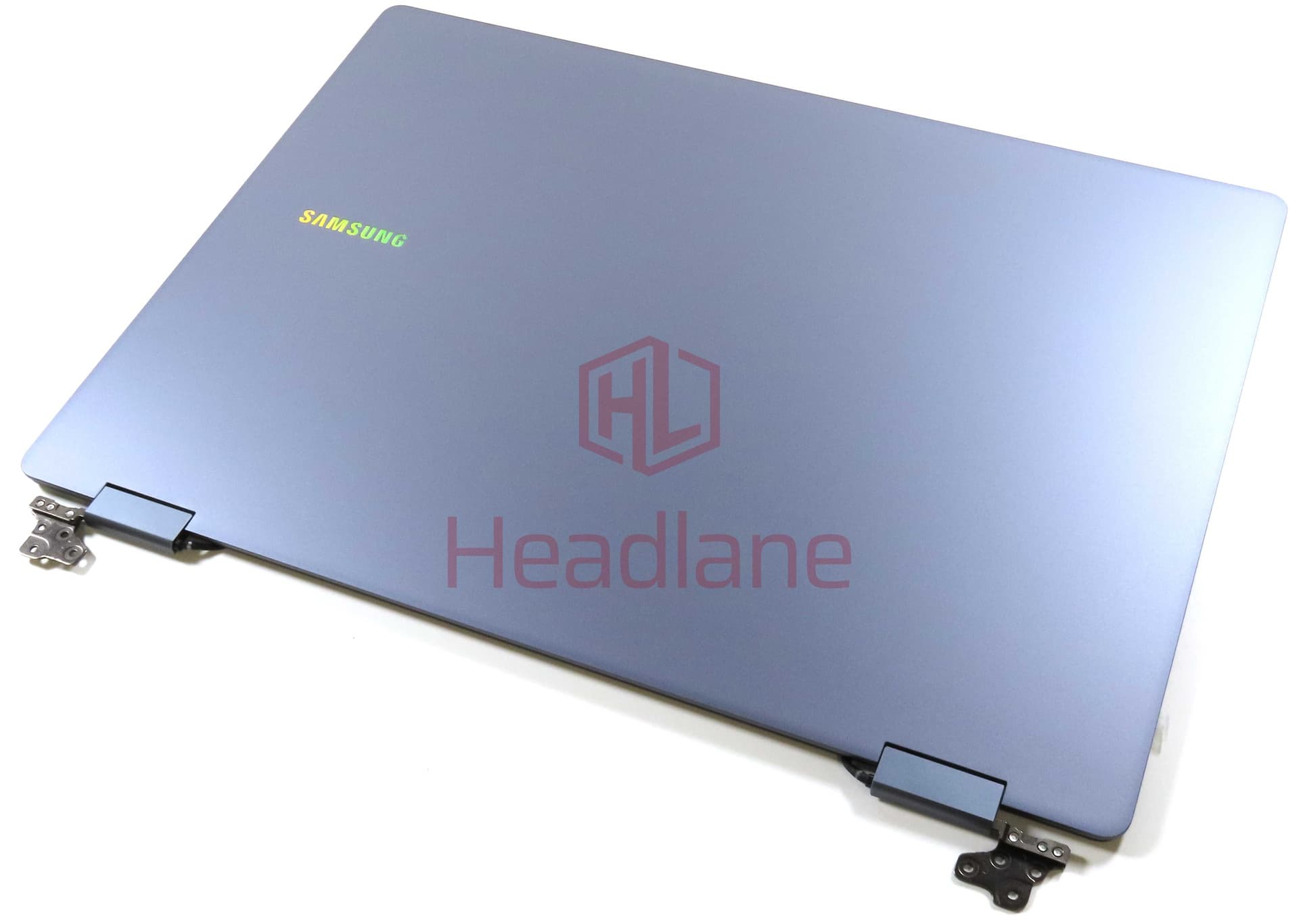 Samsung NP960QGK Galaxy Book4 Pro 360 16" OLED / AMOLED Display / Screen + Hinge + Lid - Moonstone Grey - BA96-08597A - Samsung Replacement Part