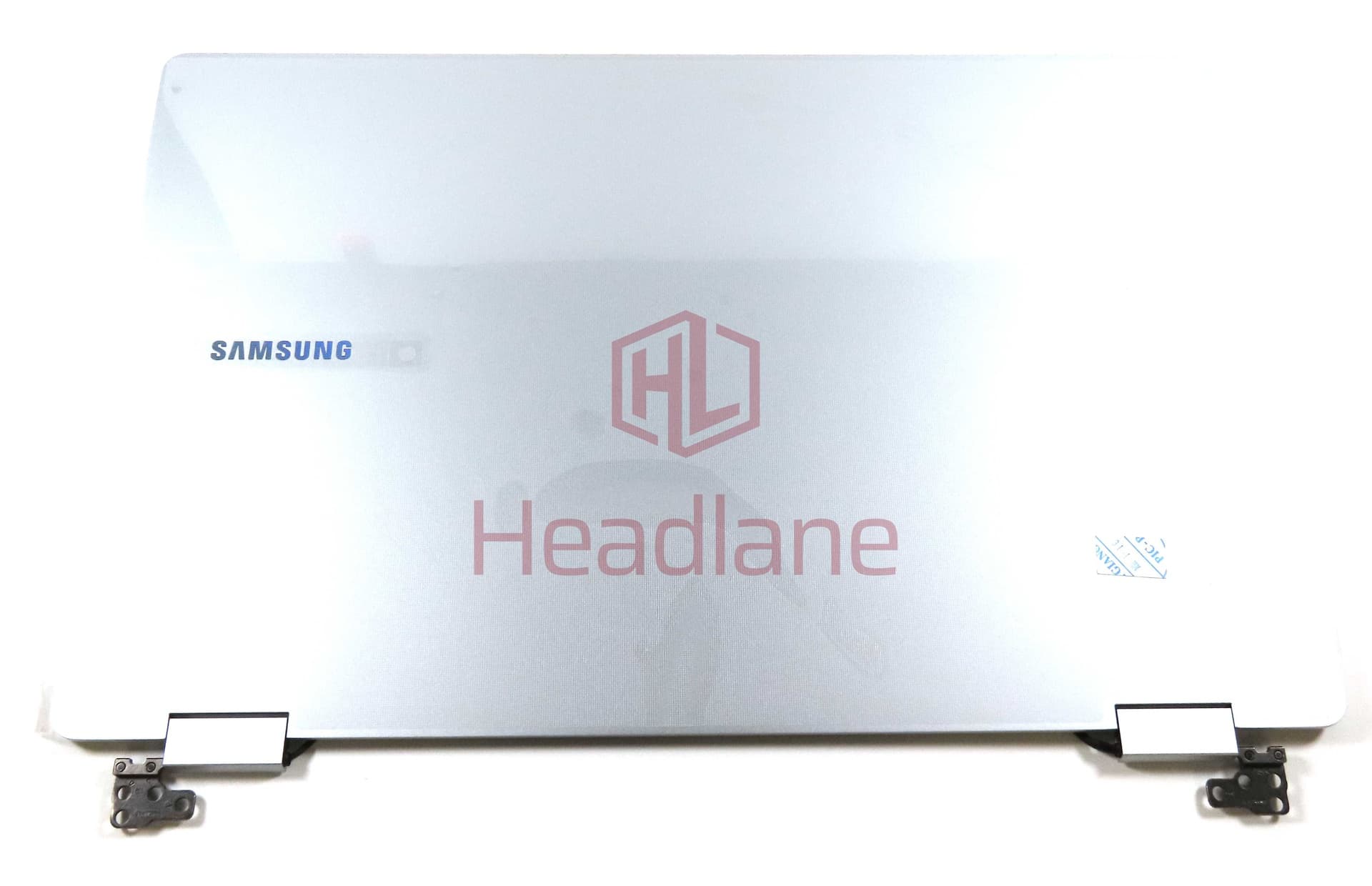 Samsung NP750QGK Galaxy Book4 360 15.6" OLED / AMOLED Display / Screen + Hinge + Lid - Silver - BA96-08612B - Samsung Replacement Part