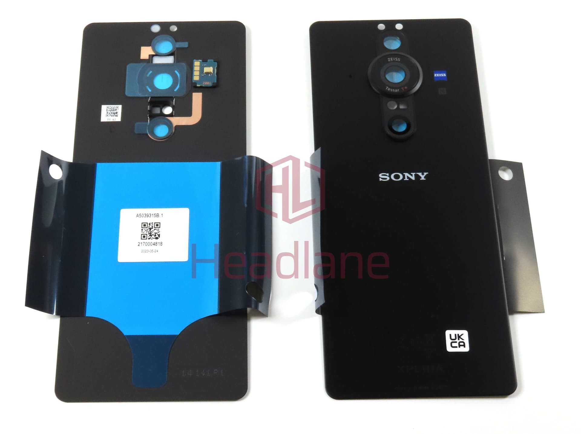 Sony XQ-BE52 Xperia PRO-I Back / Battery Cover - Black - A5039315B