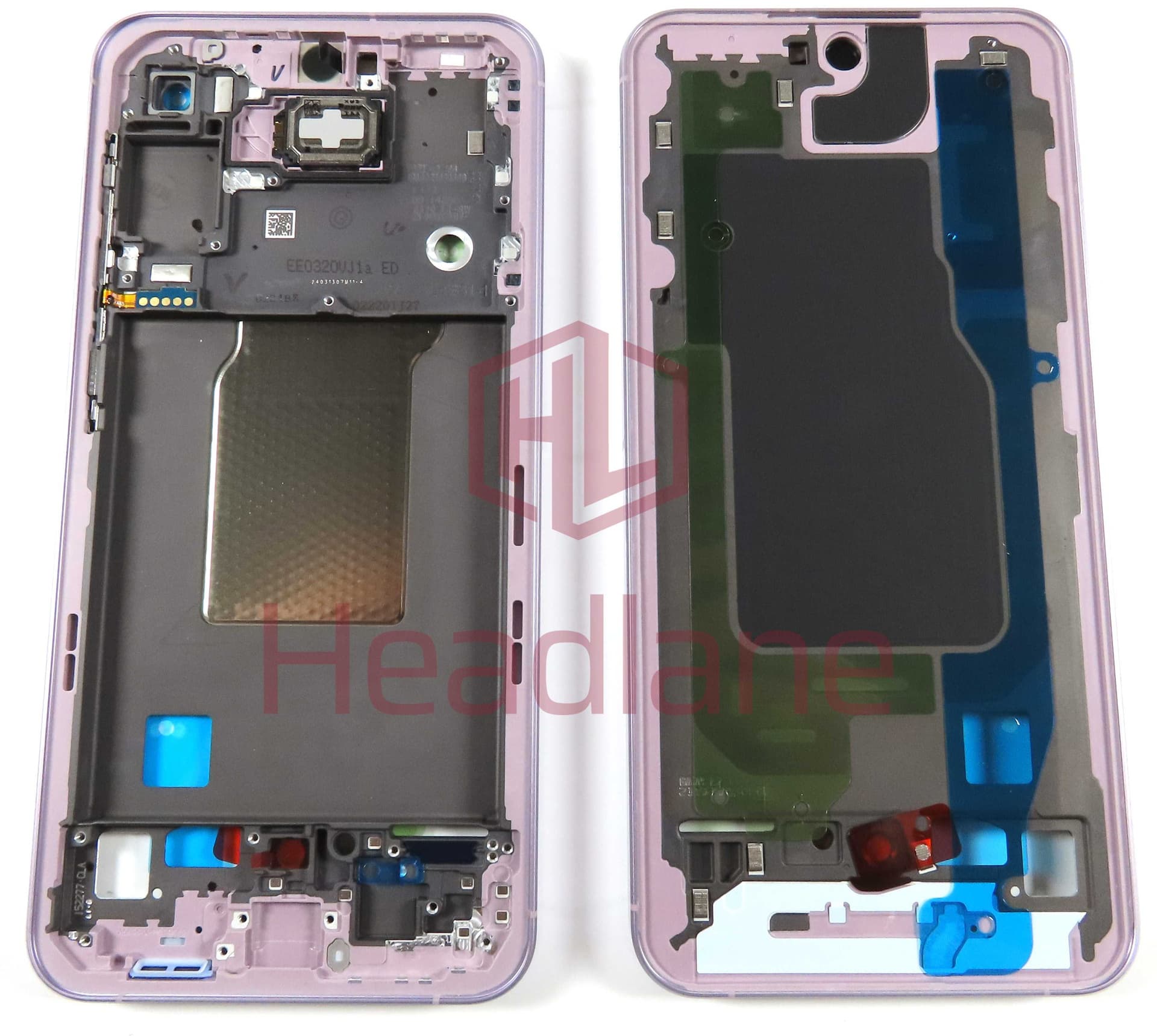 Samsung SM-A556 Galaxy A55 5G Display Frame - Purple (Awesome Lilac) - GH82-34309C - Samsung Replacement Part