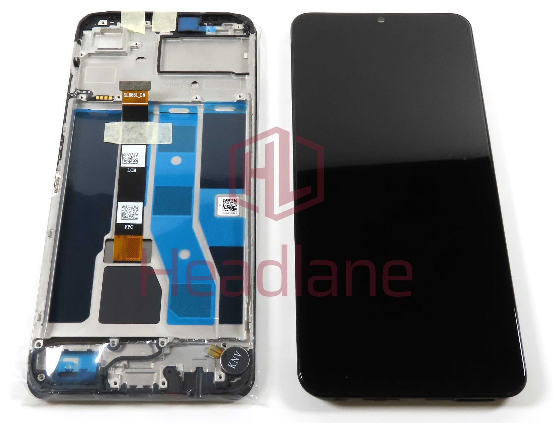 Realme RMX3760 C53 LCD Display / Screen + Touch - Black - 621029000039 - Realme Replacement Part