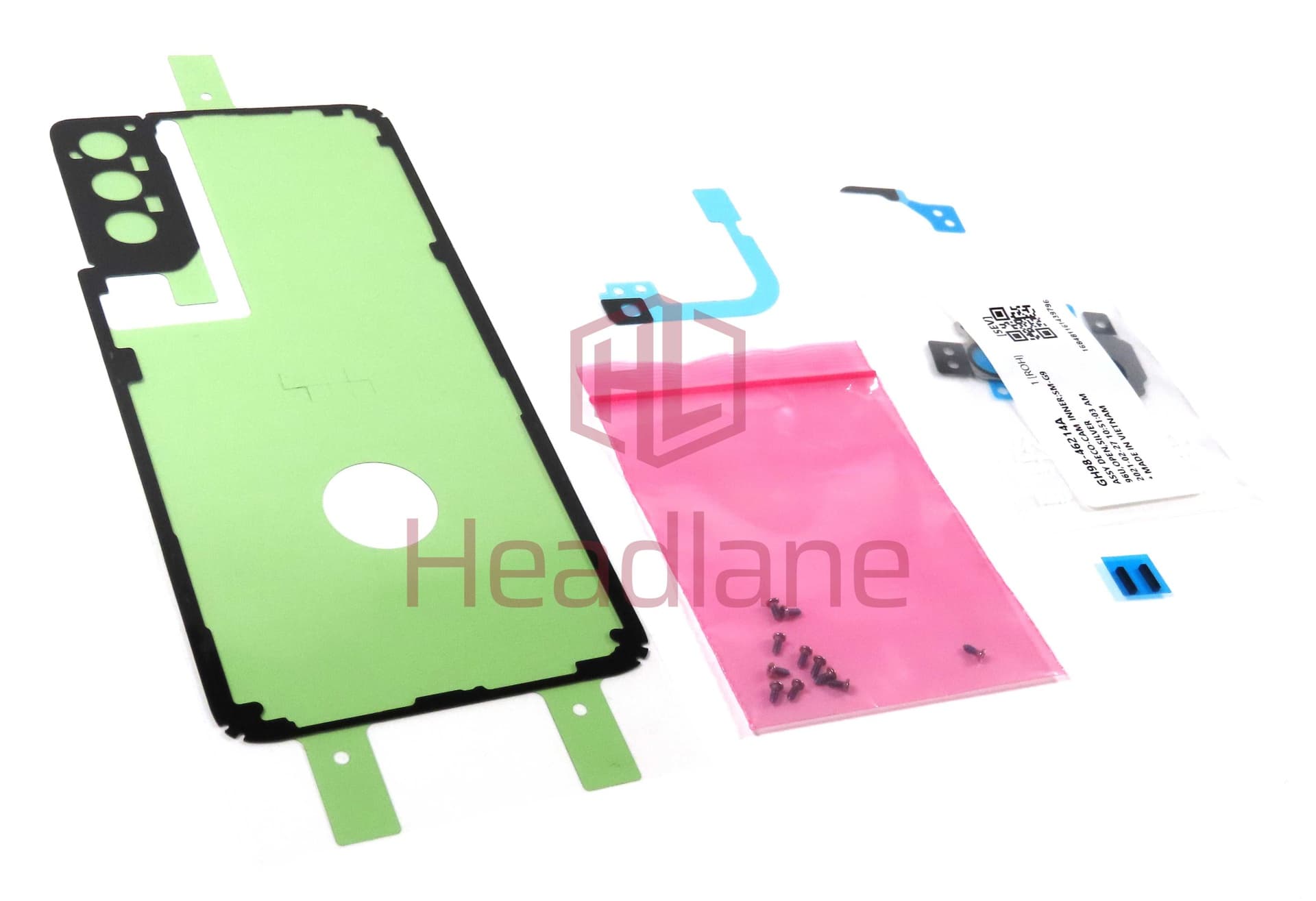 Samsung SM-G996 Galaxy S21+ 5G Bottom Speaker Repair Rework Adhesive / Sticker Kit - GH82-33501A - Samsung Replacement Part
