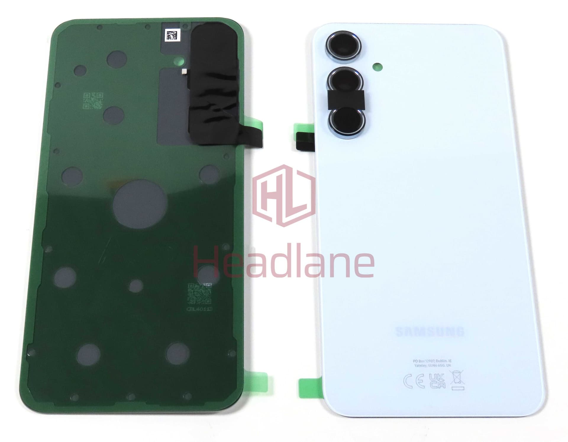 Samsung SM-A556 Galaxy A55 5G Back / Battery Cover - Blue (Awesome Iceblue) - GH82-34284B - Samsung Replacement Part