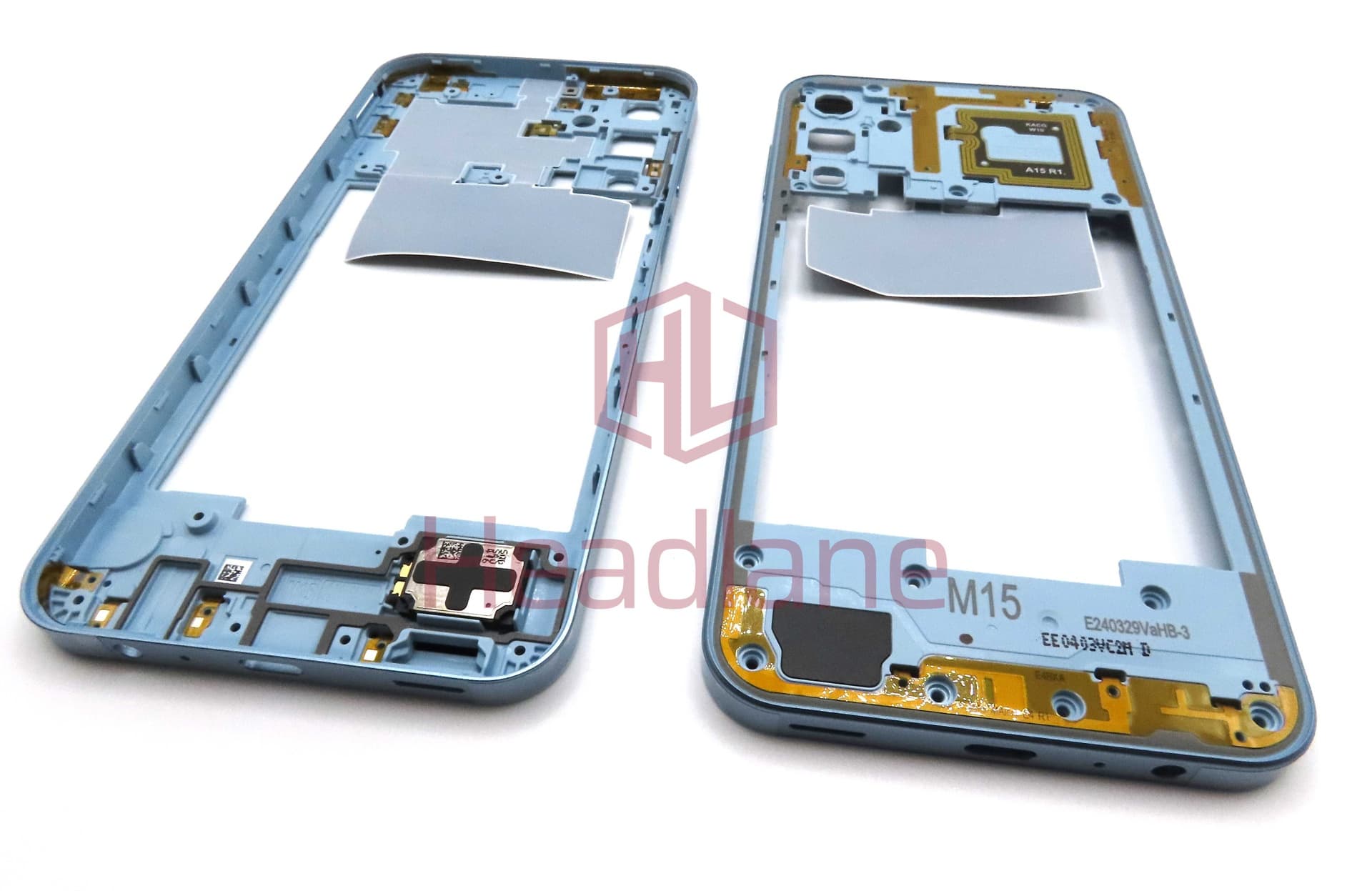 Samsung SM-M156 Galaxy M15 5G Middle Cover / Chassis - Light Blue - GH82-34753C - Samsung Replacement Part