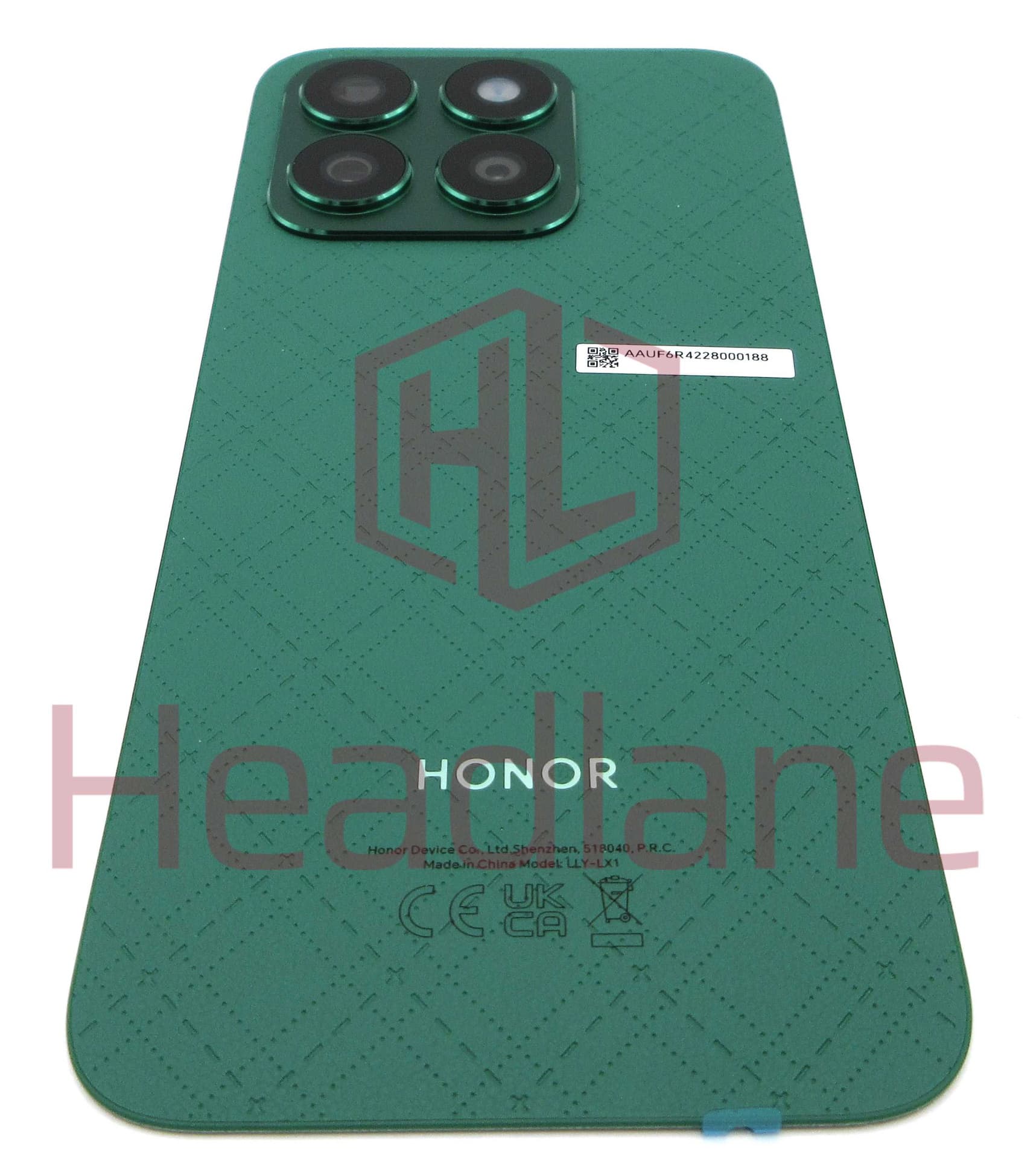 Honor X8b Back / Battery Cover - Green - 0235AHLA - Honor Replacement Part