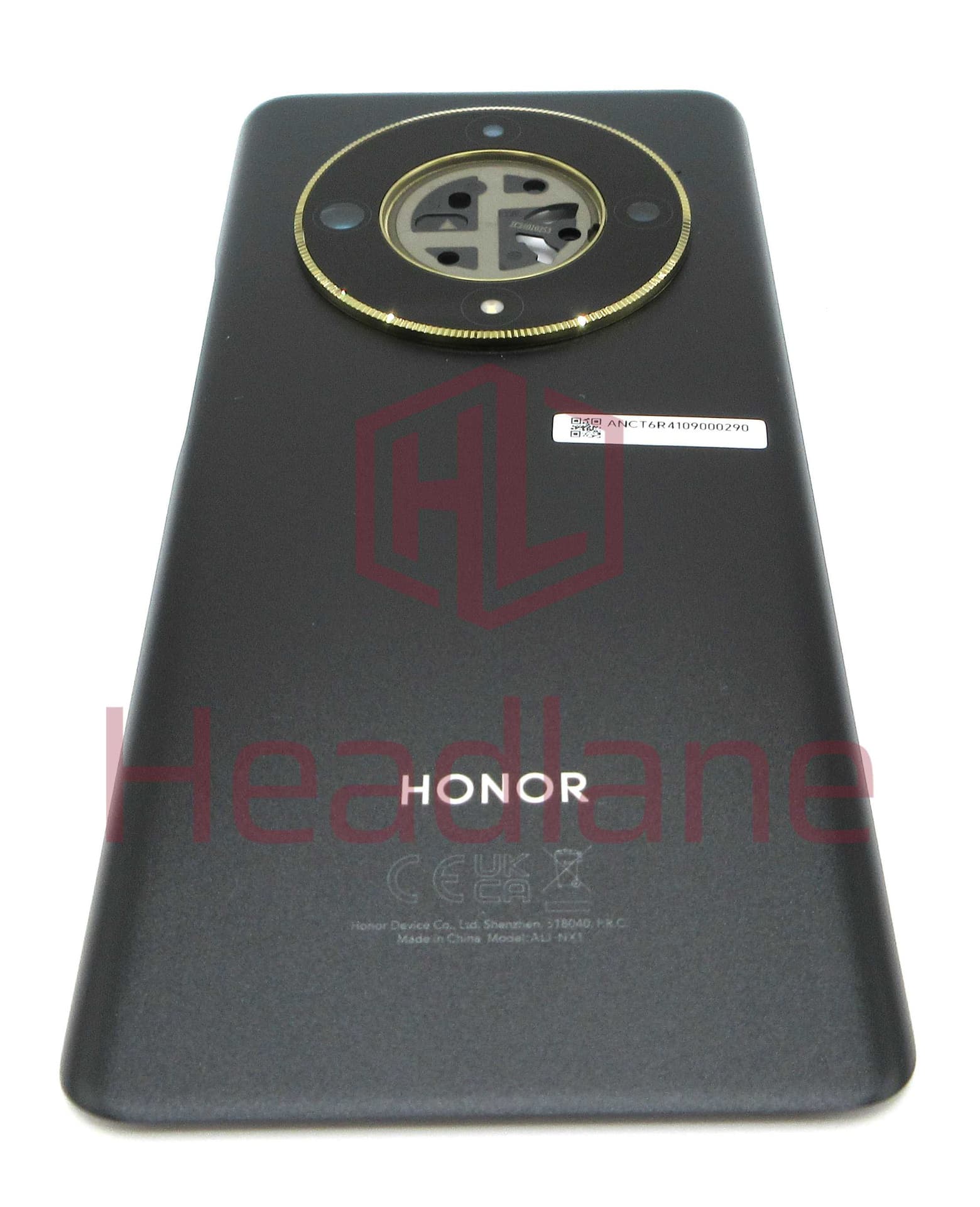 Honor Magic6 Lite Back / Battery Cover - Black - 0235AHJN - Honor Replacement Part