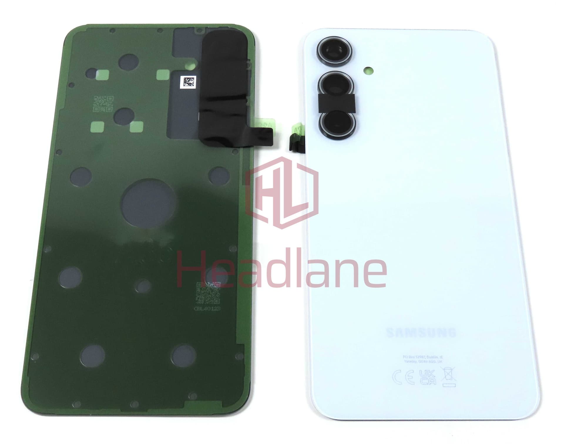 Samsung SM-A356 Galaxy A35 5G Back / Battery Cover - Blue (Awesome Iceblue) - GH82-33986B - Samsung Replacement Part