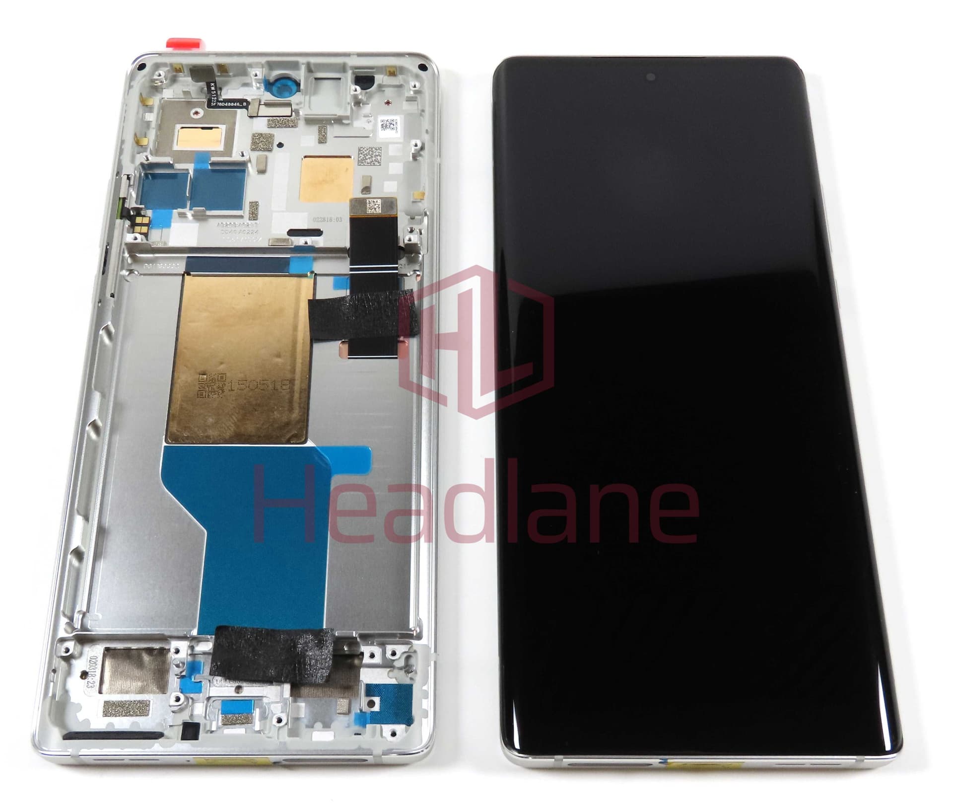 Motorola XT2241 Edge 30 Ultra LCD Display / Screen + Touch - White - 5D68C21261 - Lenovo / Motorola Replacement Part