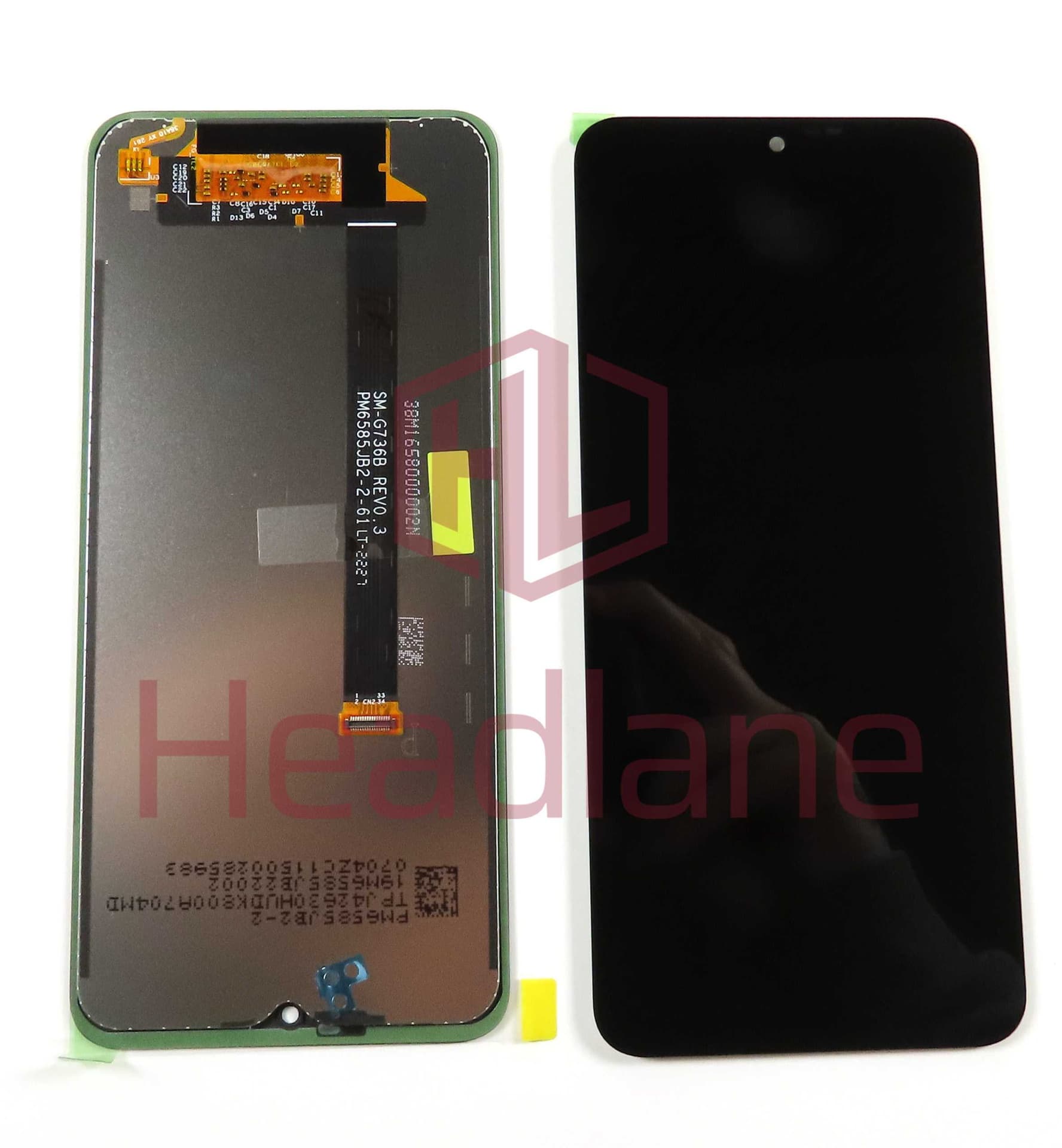 Samsung SM-G736 Galaxy Xcover6 Pro LCD Display / Screen + Touch (No Box) - GH82-29187A-NB - Samsung Replacement Part