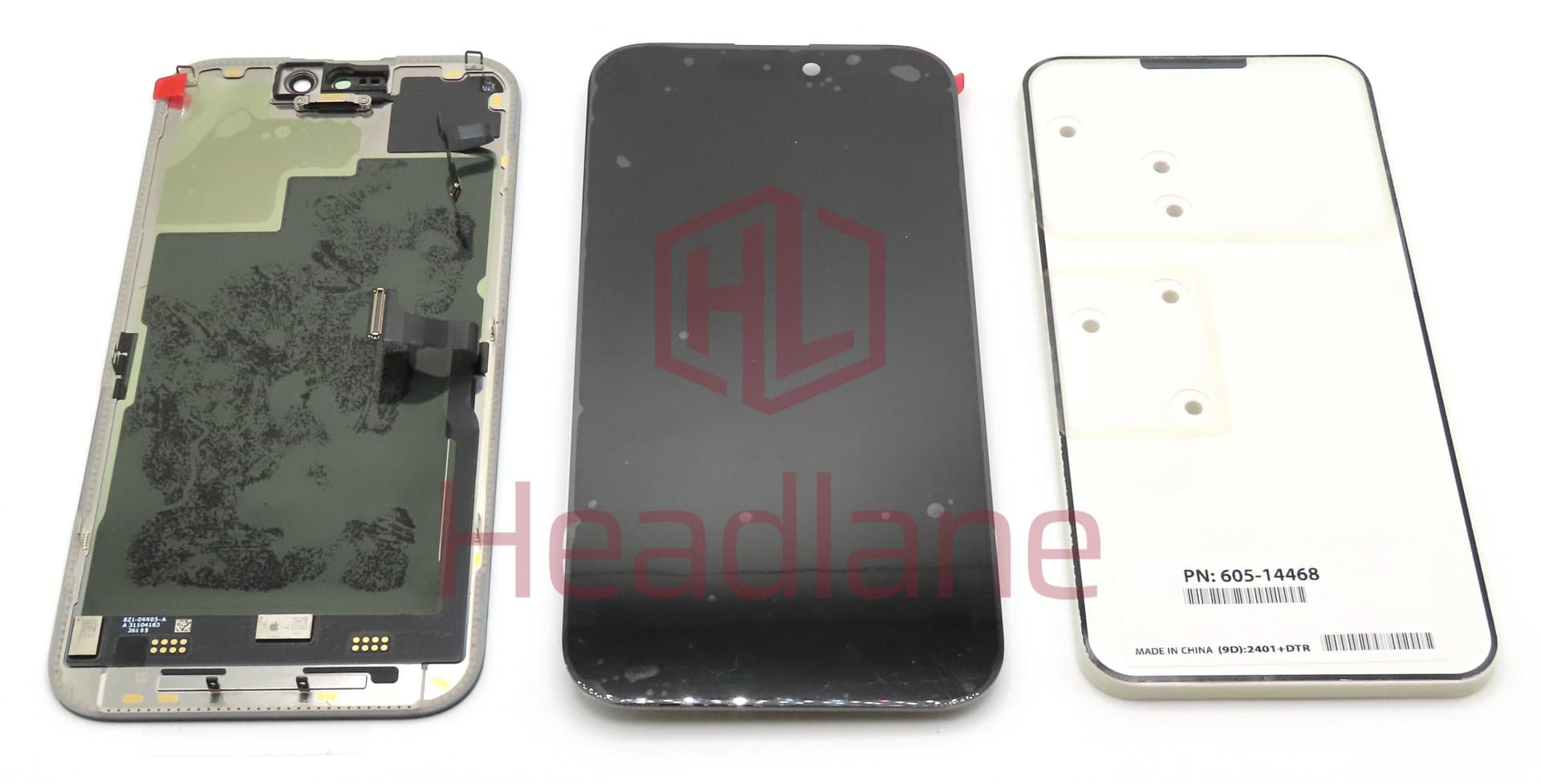 Apple iPhone 15 Pro OLED Display / Screen (Service Pack - Repacked) - 661-35699-RP - Apple Replacement Part